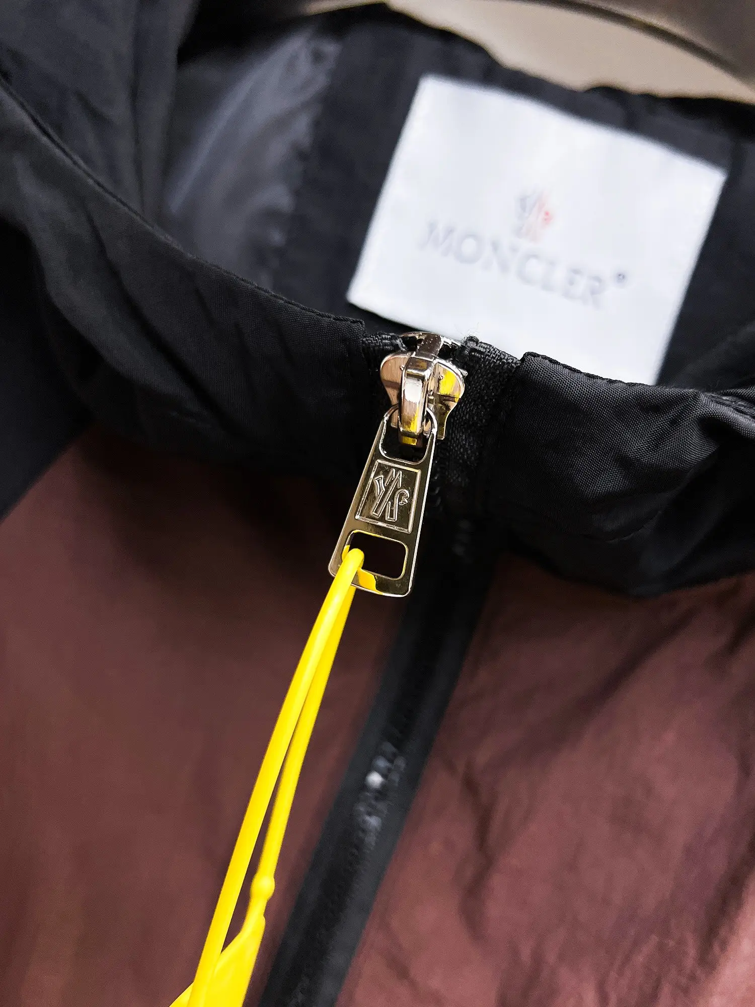 Moncler Color-Block Hooded Windbreaker Jacket D39015095 — view 7