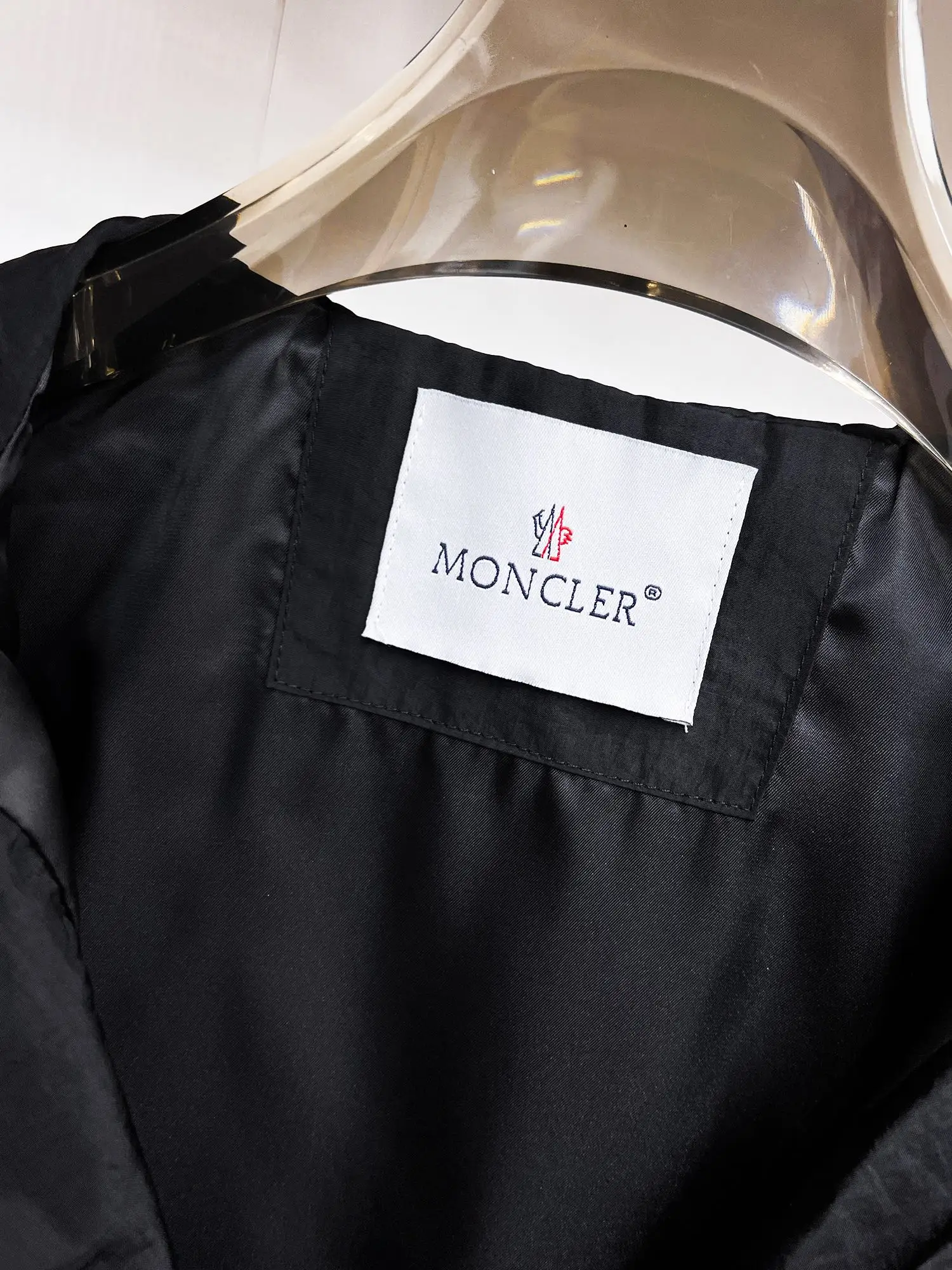 Moncler Color-Block Hooded Windbreaker Jacket D39015095 — view 8
