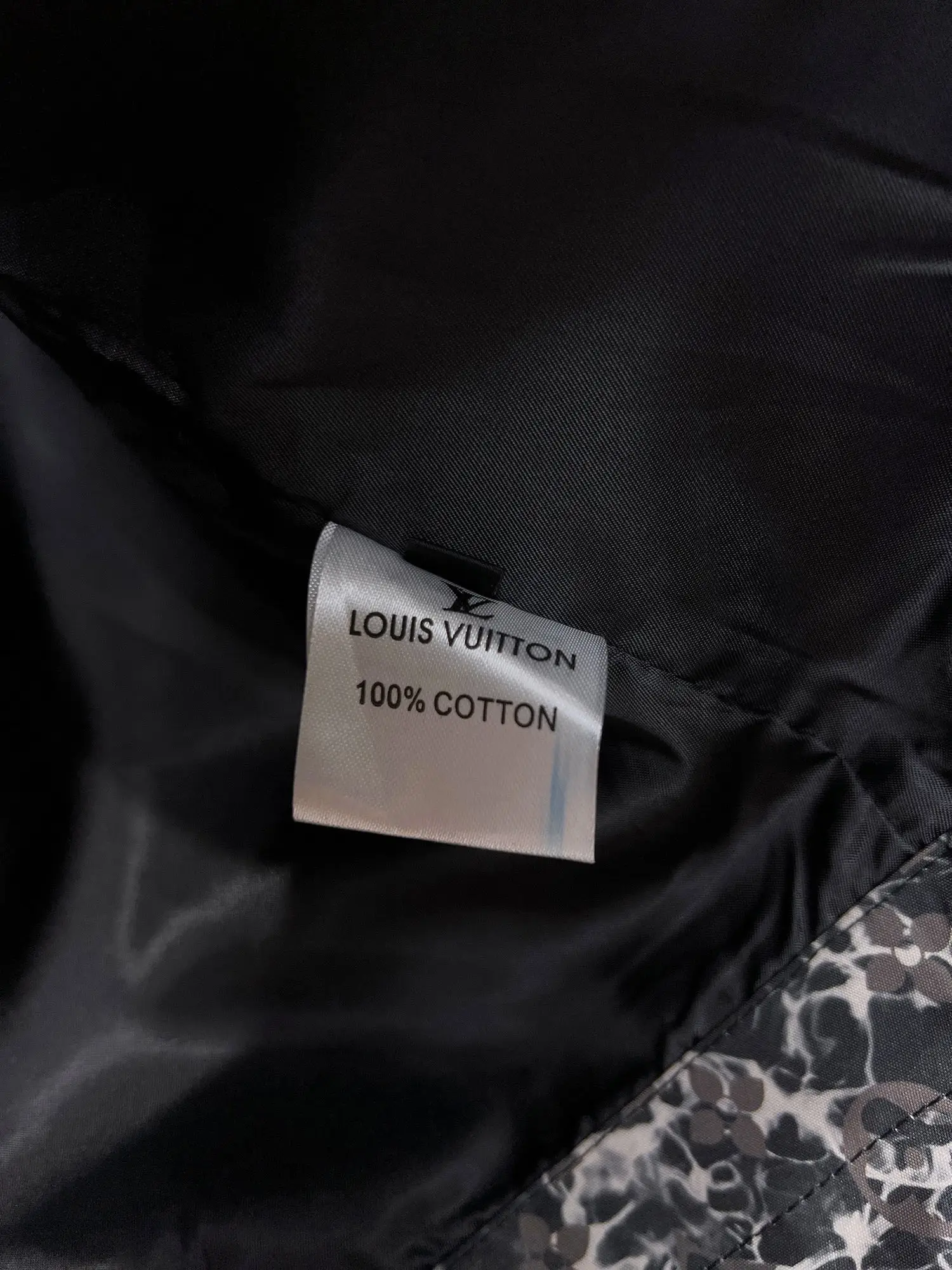 Monogram Marble Print Hooded Jacket D39015092 — view 9