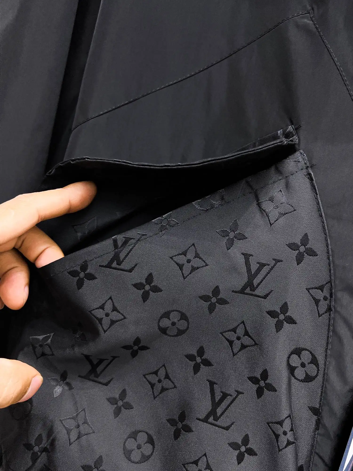 Monogram Embossed Hooded Windbreaker Jacket D39015093 — view 10