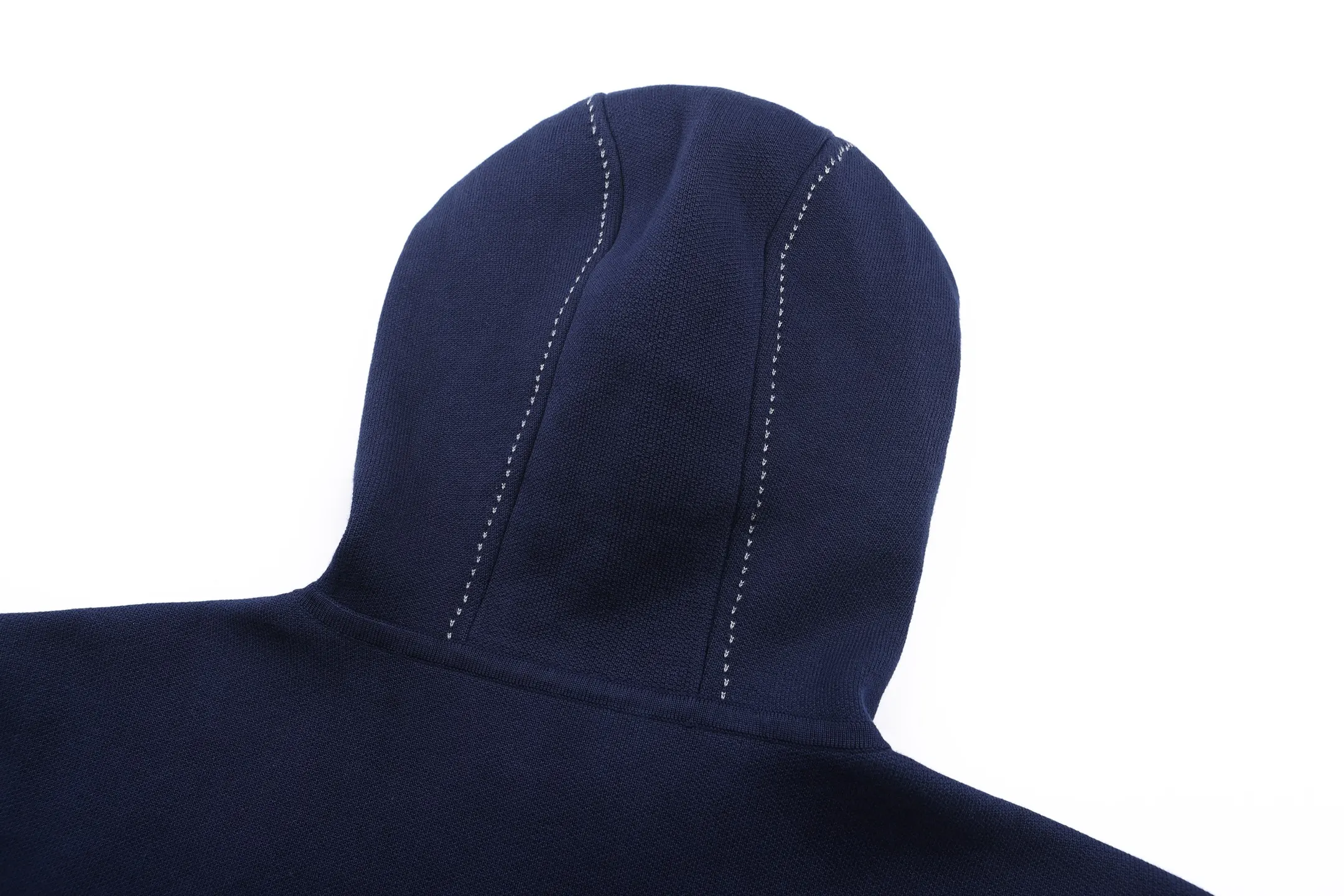 Logo Intarsia Cotton-Blend Zip-Up Hoodie D39020532 — view 5