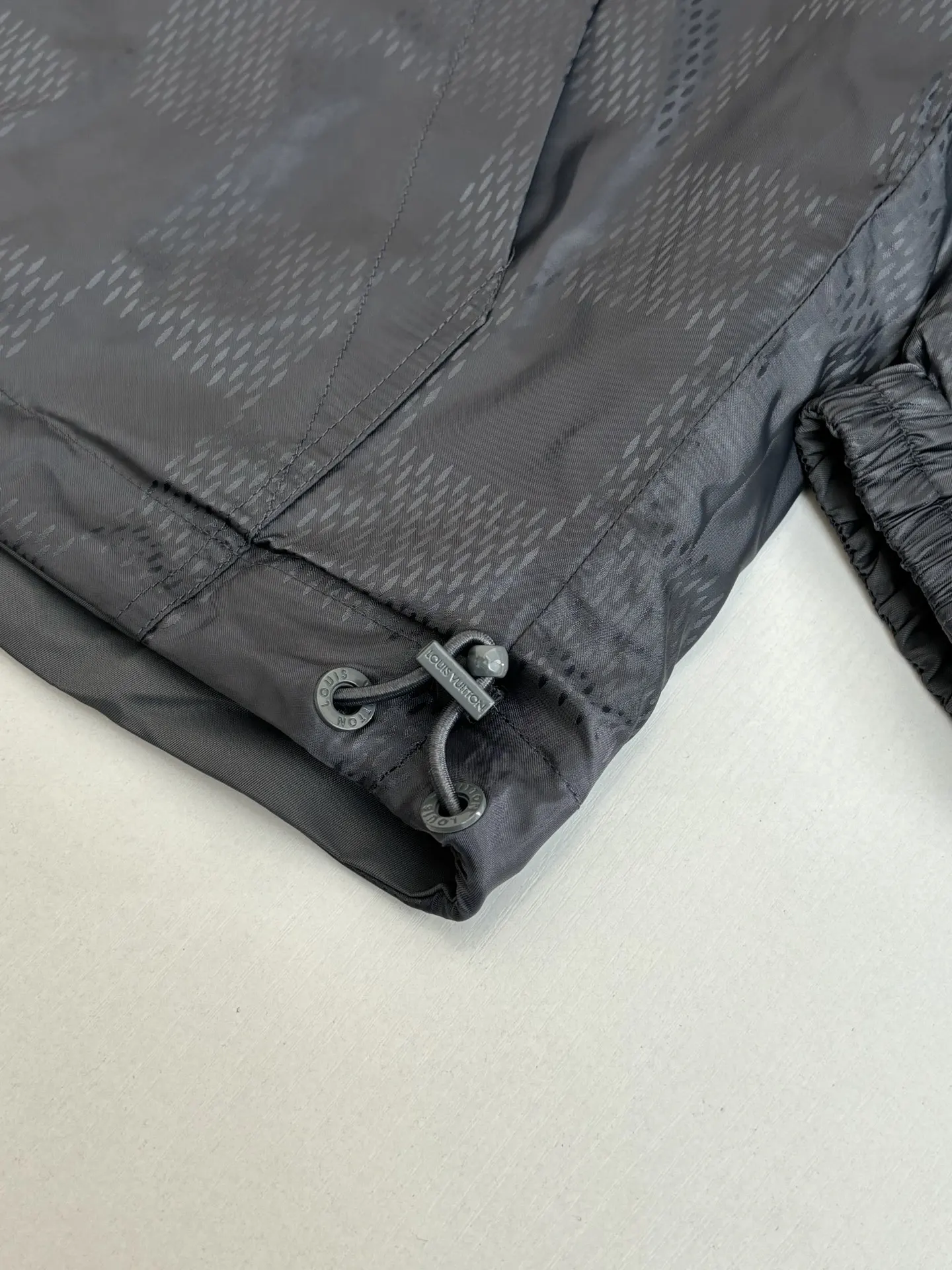 Reversible Damier Jacquard Hooded Jacket D39522031 — view 8