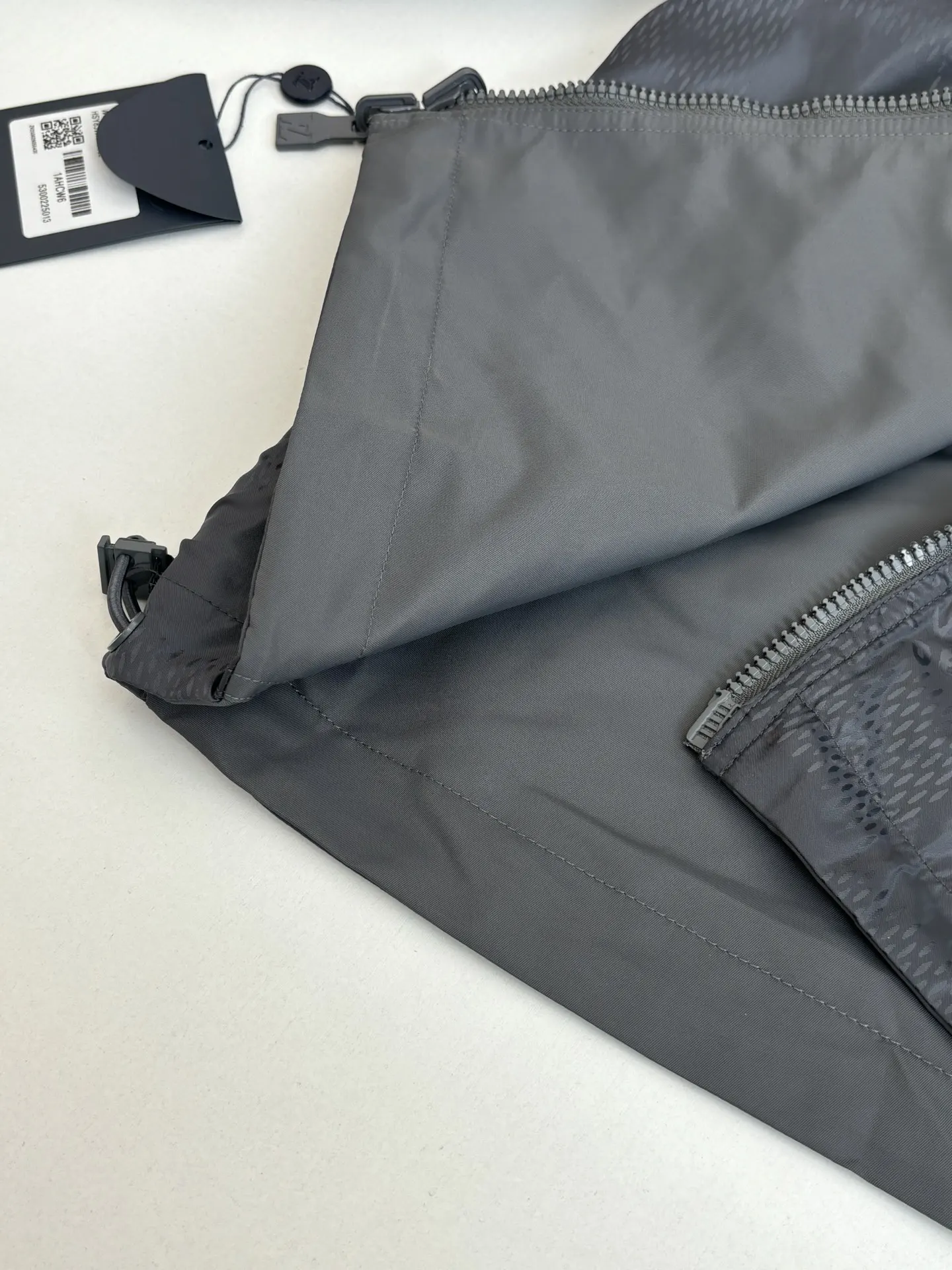 Reversible Damier Jacquard Hooded Jacket D39522031 — view 10