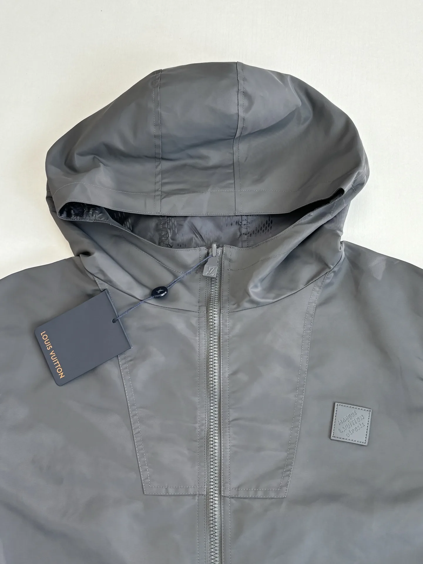 Reversible Damier Jacquard Hooded Jacket D39522031 — view 11
