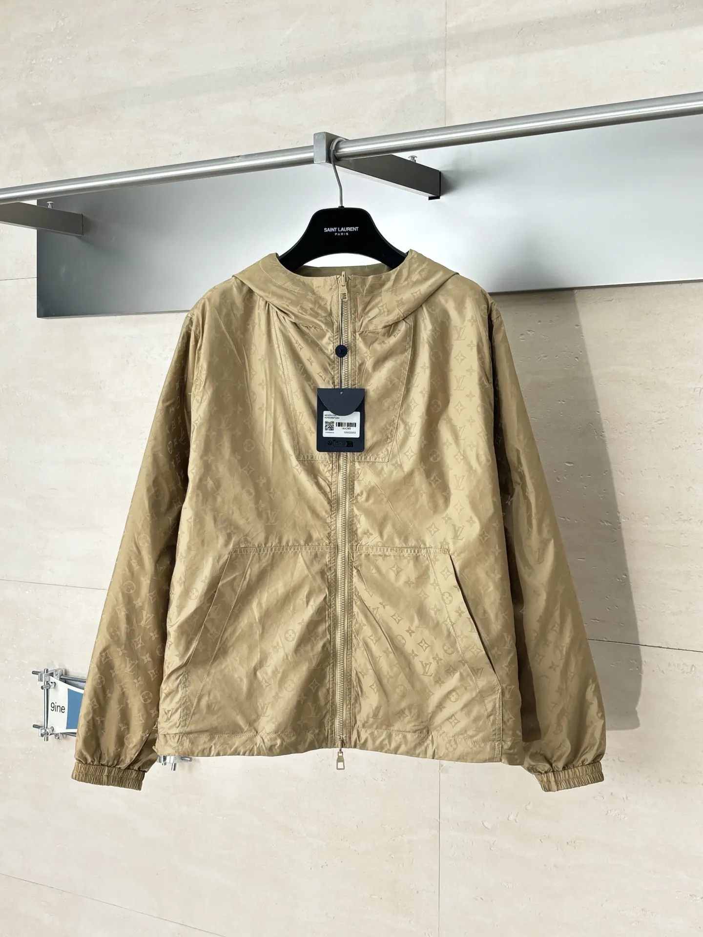 Reversible Monogram Jacquard Windbreaker Jacket D39522032 — view 3