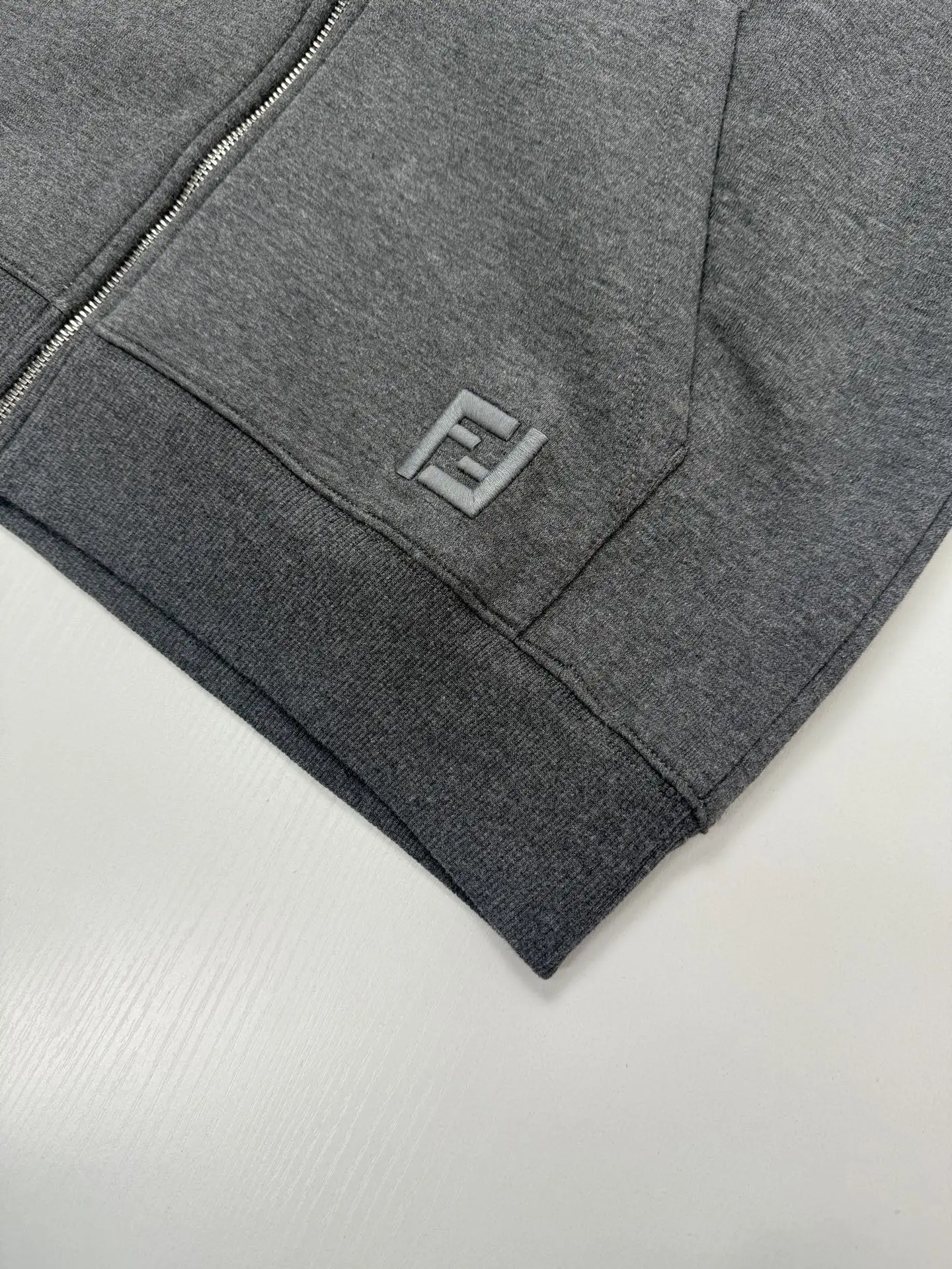 FF Monogram Lined Zip-Up Hoodie D40022020 — view 8