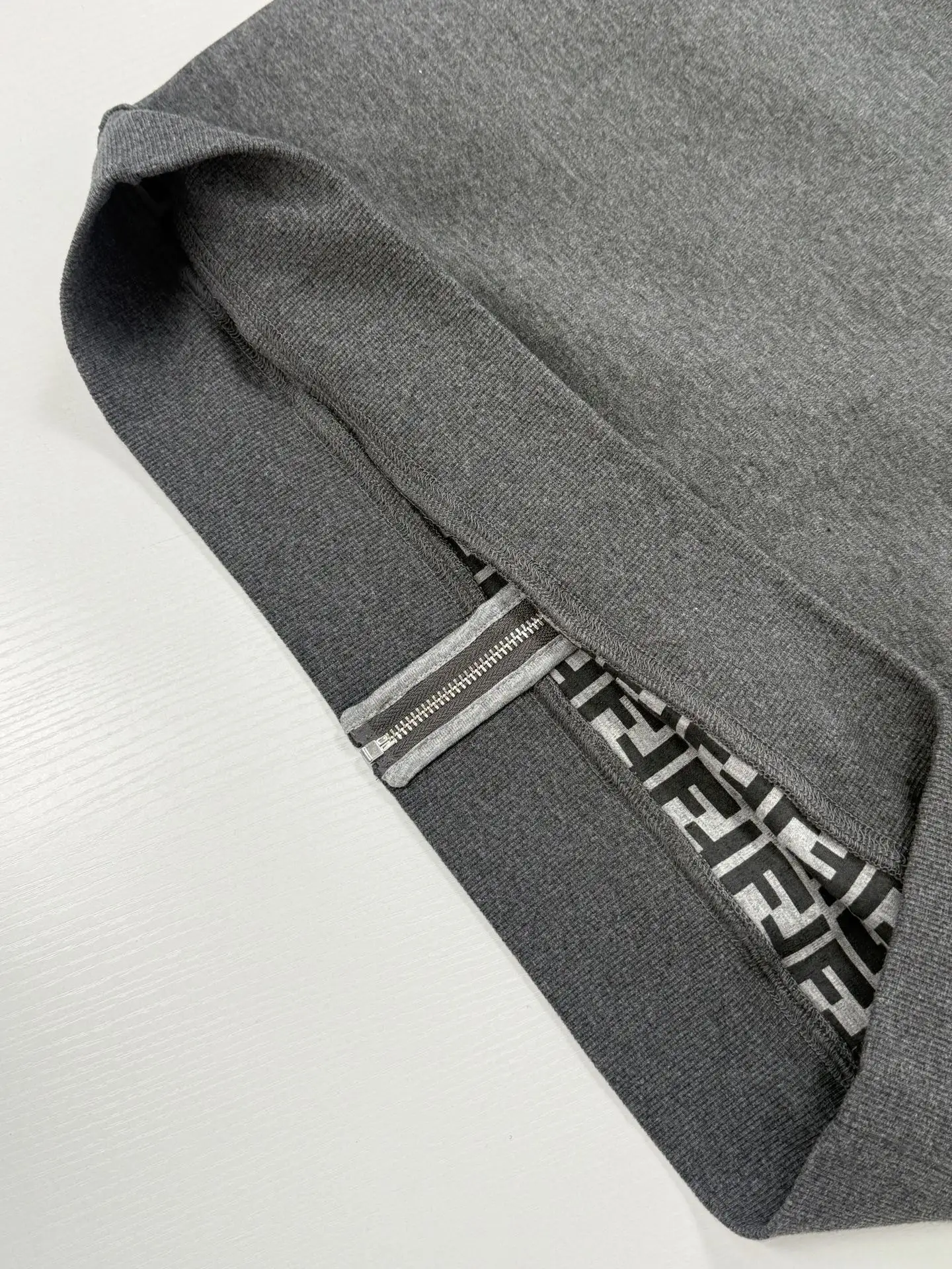 FF Monogram Lined Zip-Up Hoodie D40022020 — view 11