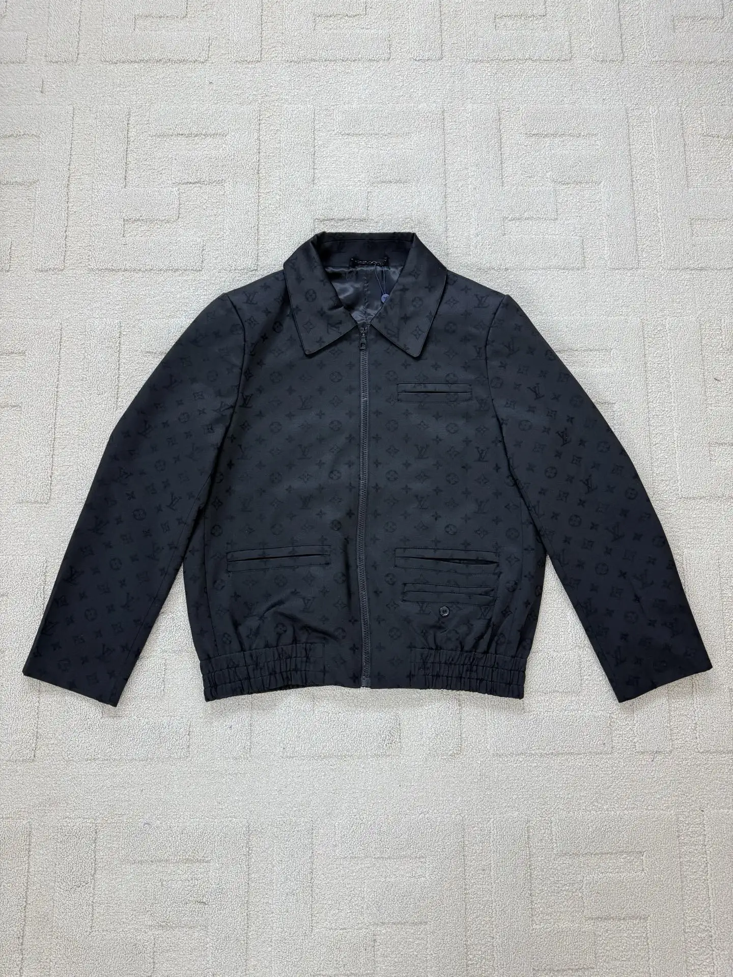 Monogram Jacquard Harrington Jacket D40015148