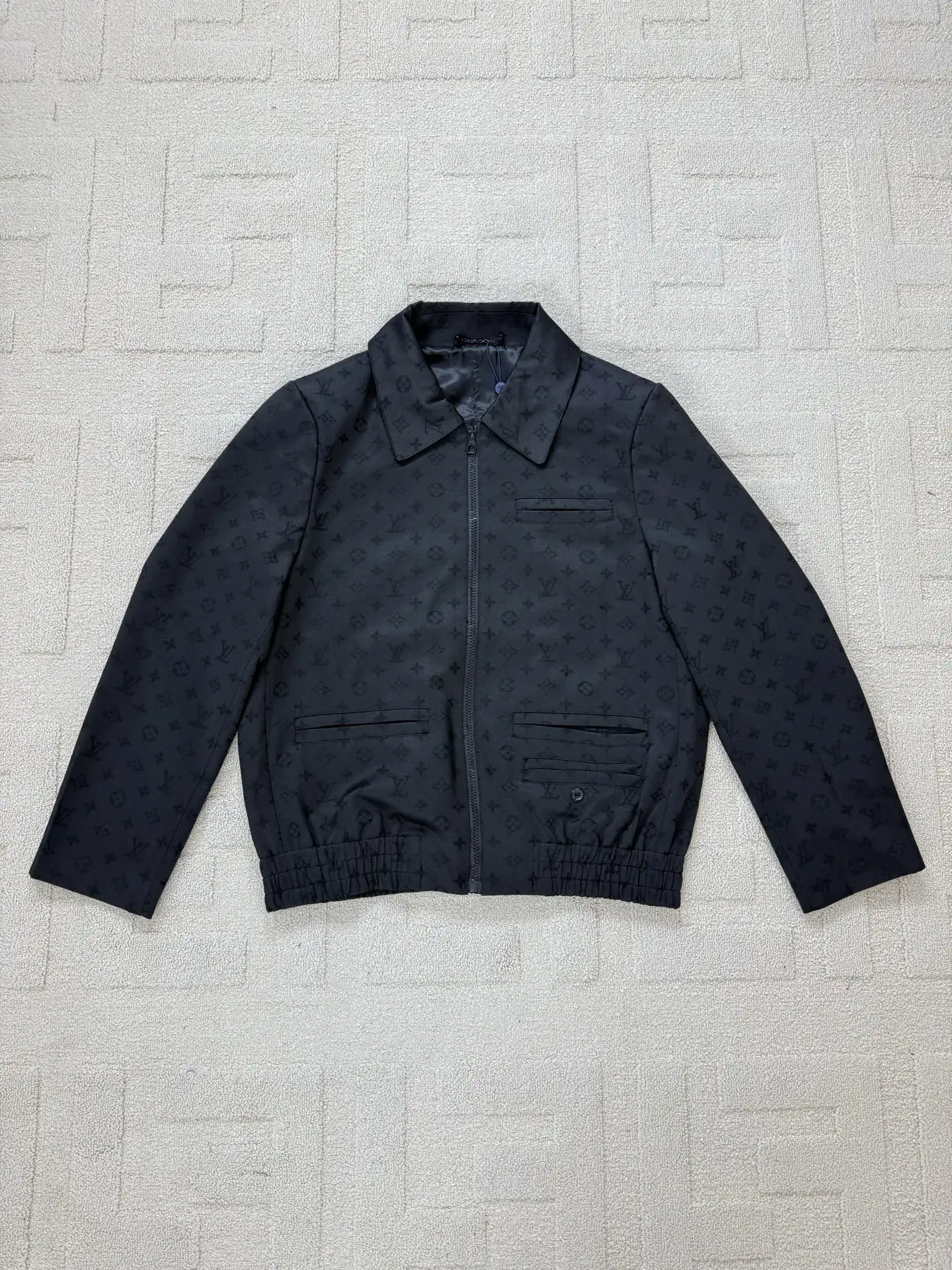 Monogram Jacquard Harrington Jacket D40015148