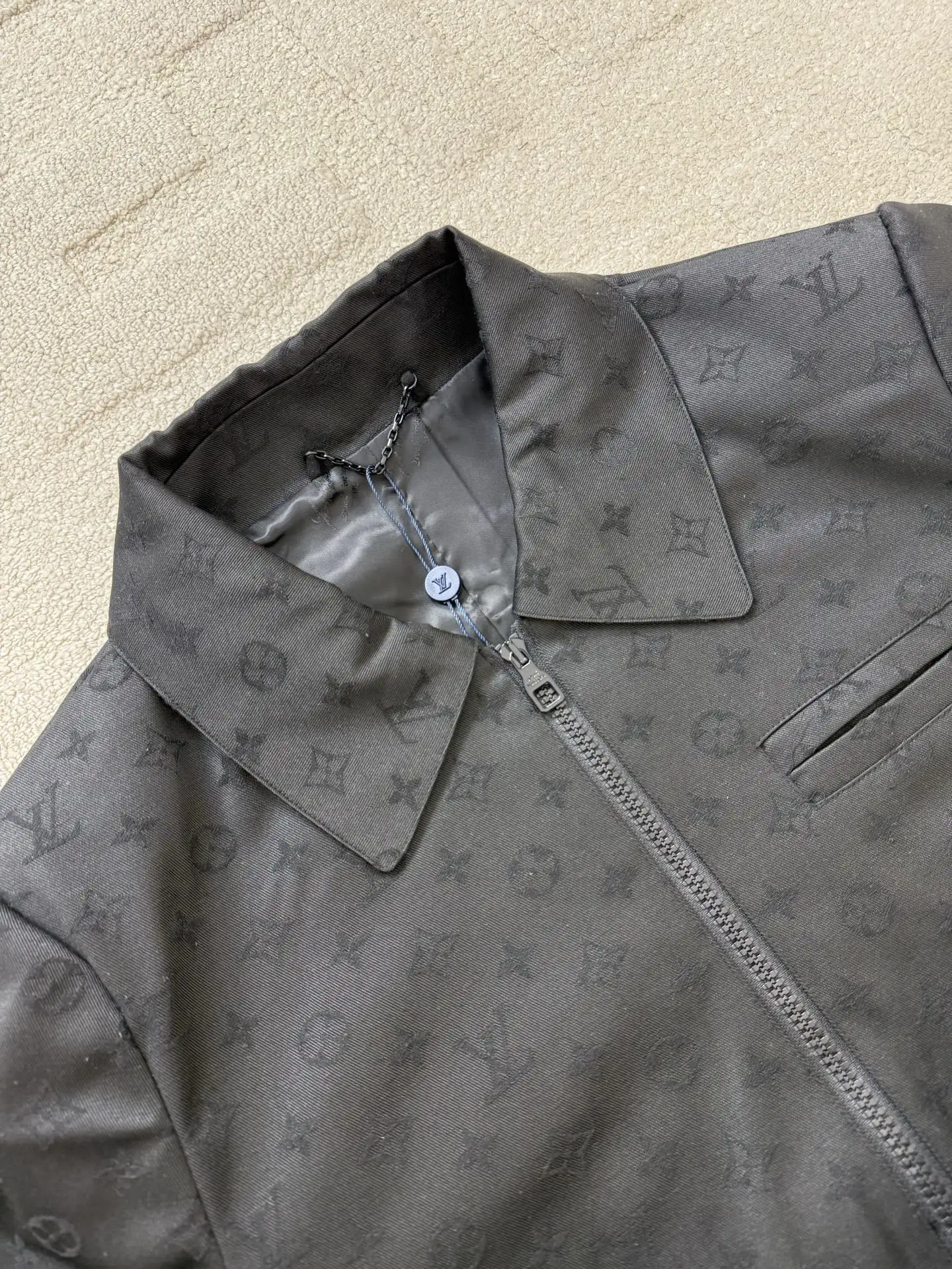 Monogram Jacquard Harrington Jacket D40015148 — view 3
