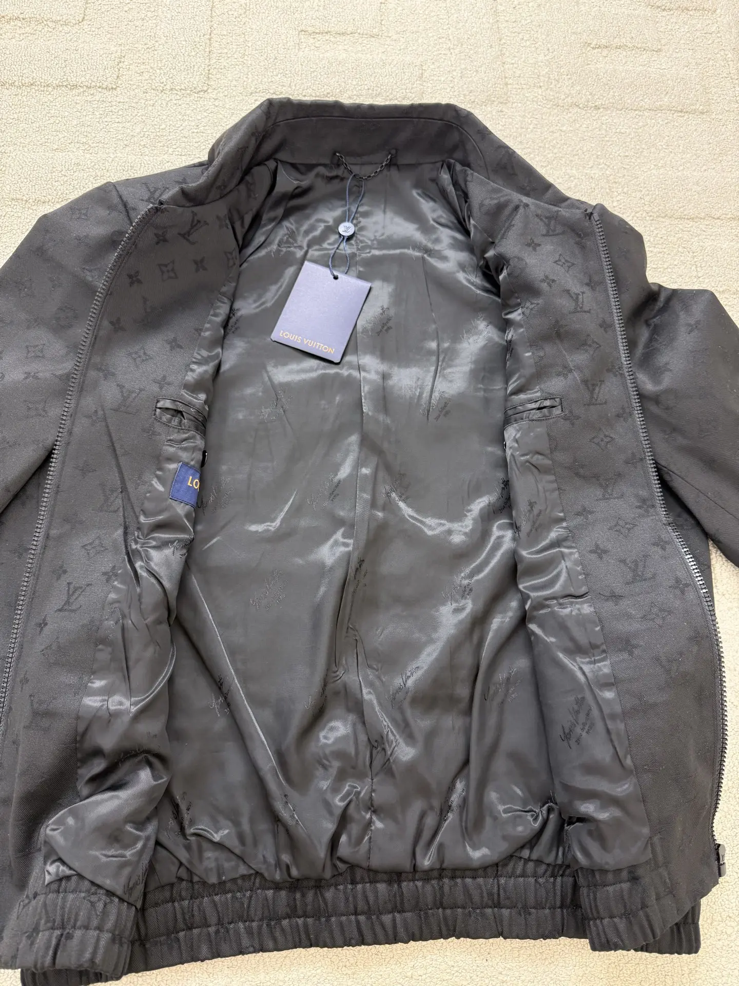 Monogram Jacquard Harrington Jacket D40015148 — view 5