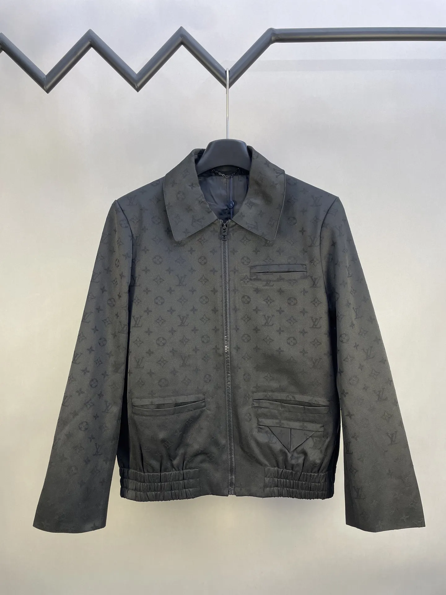 Monogram Embossed Harrington Jacket D40015149