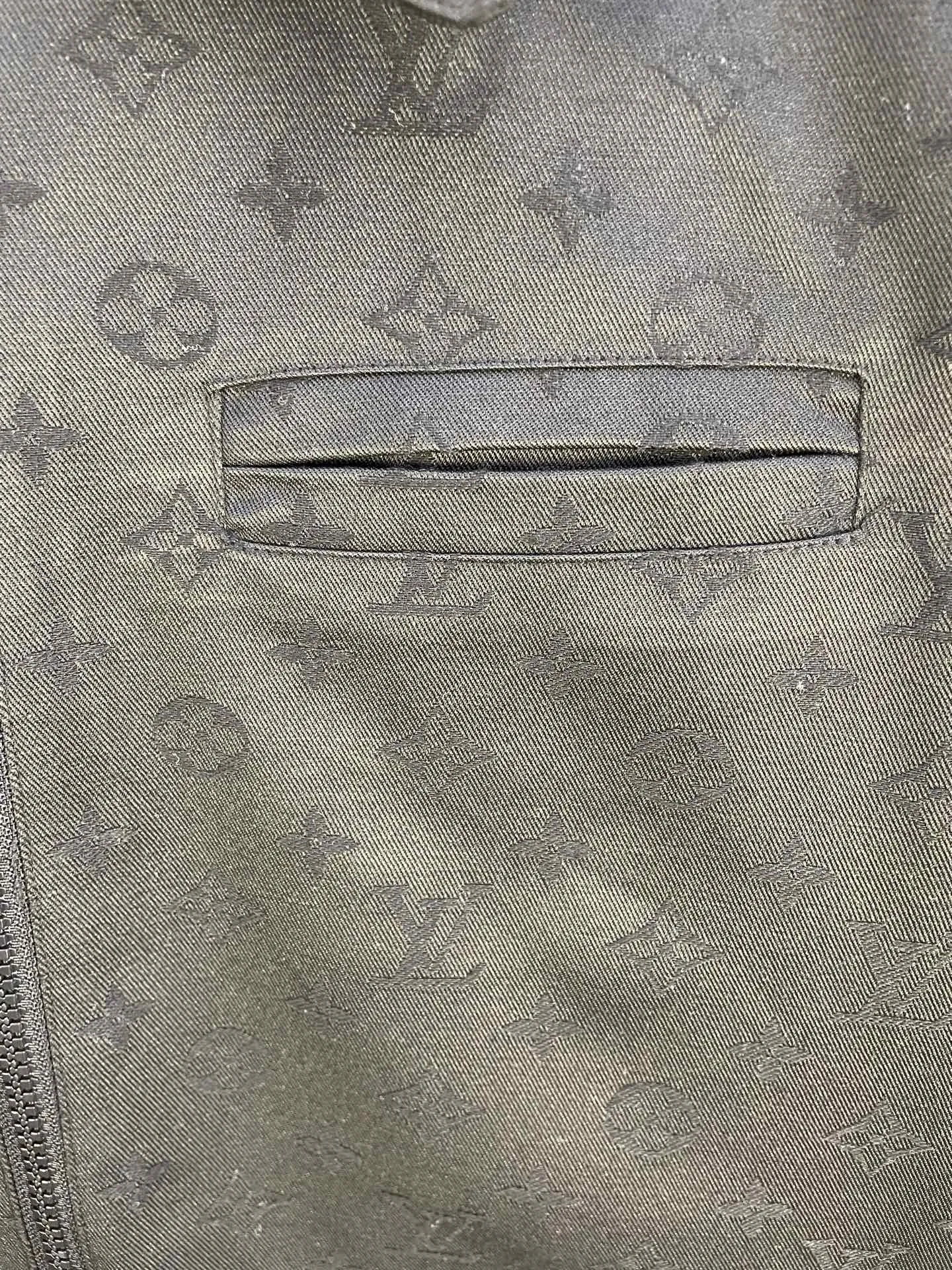 Monogram Embossed Harrington Jacket D40015149 — view 3
