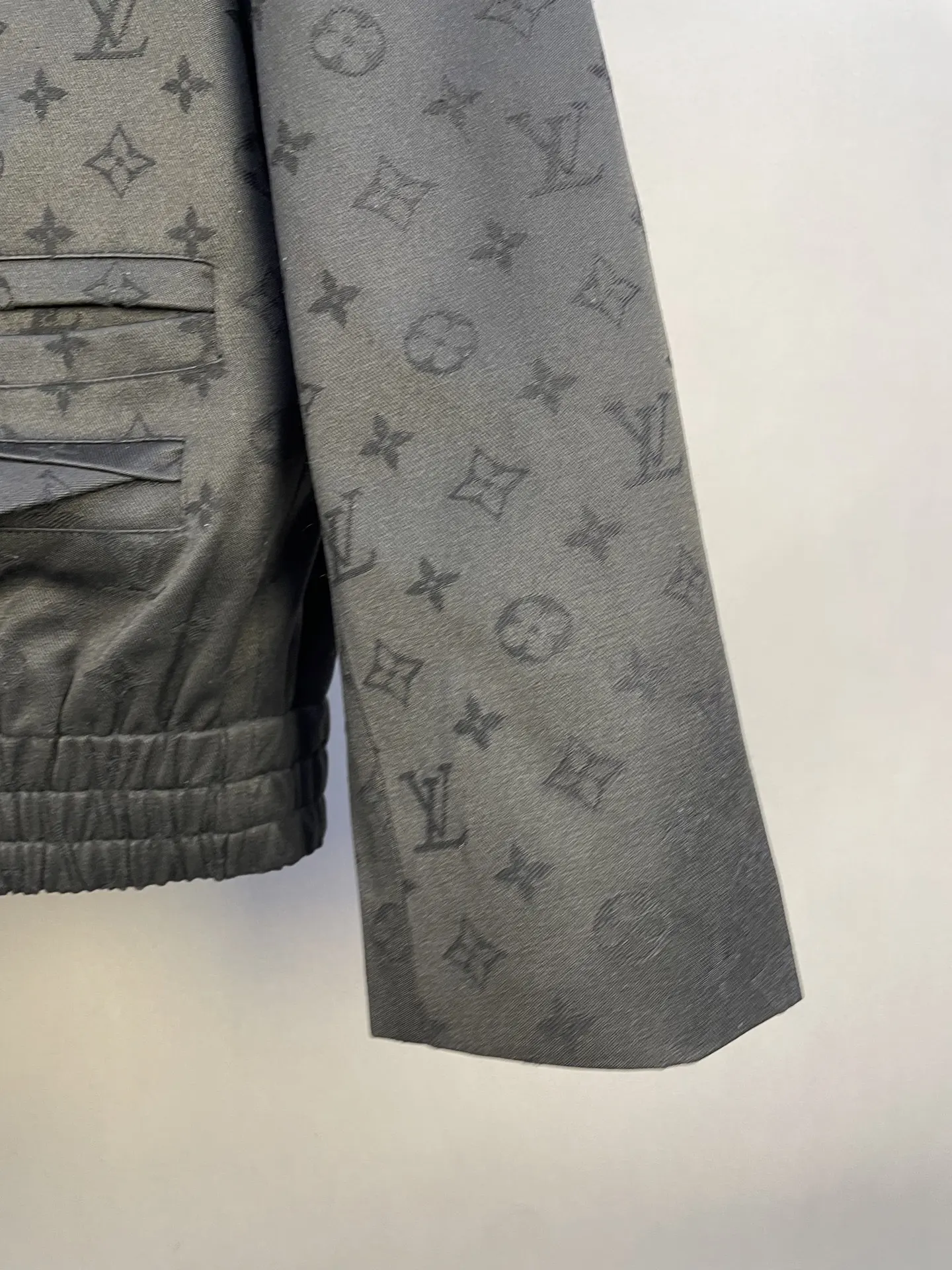 Monogram Embossed Harrington Jacket D40015149 — view 5