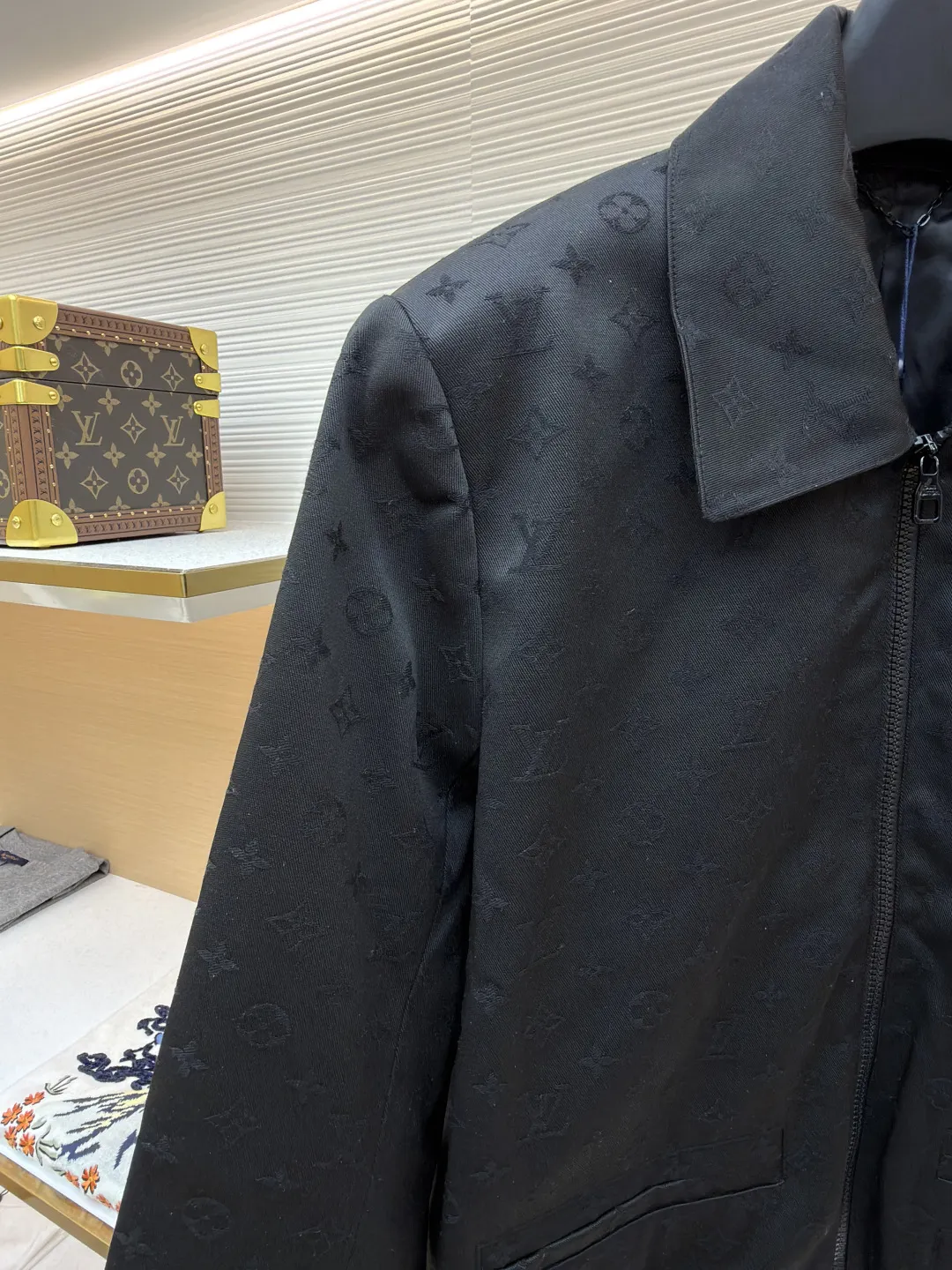 Monogram Jacquard Harrington Jacket D40015143 — view 4