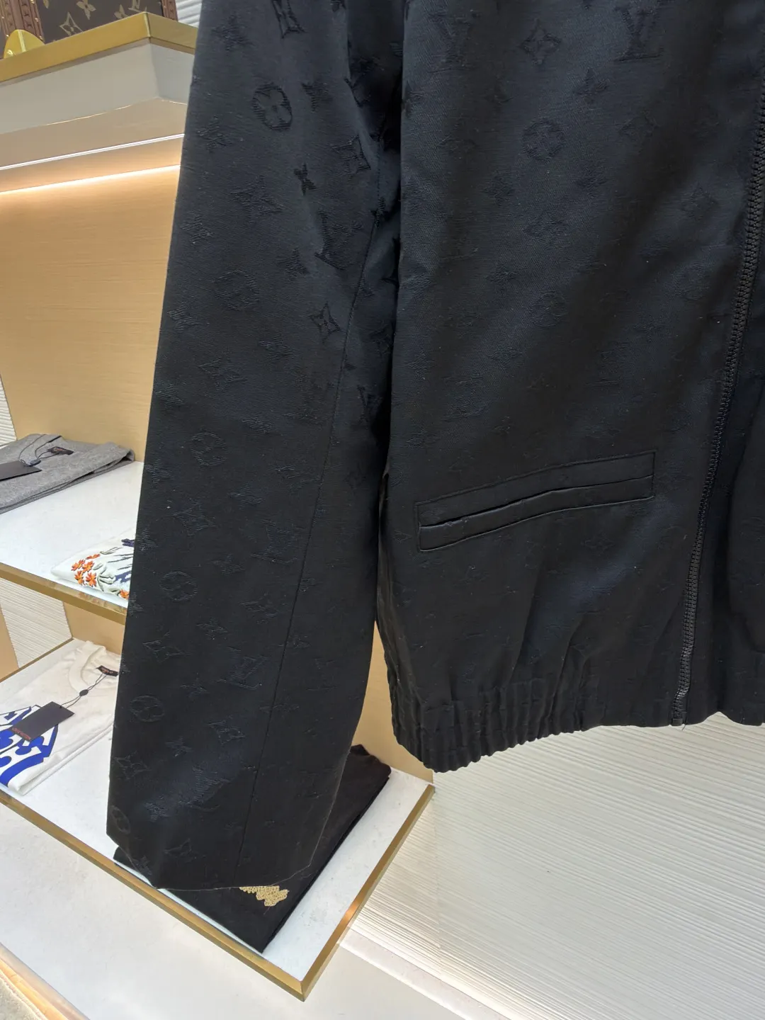Monogram Jacquard Harrington Jacket D40015143 — view 6