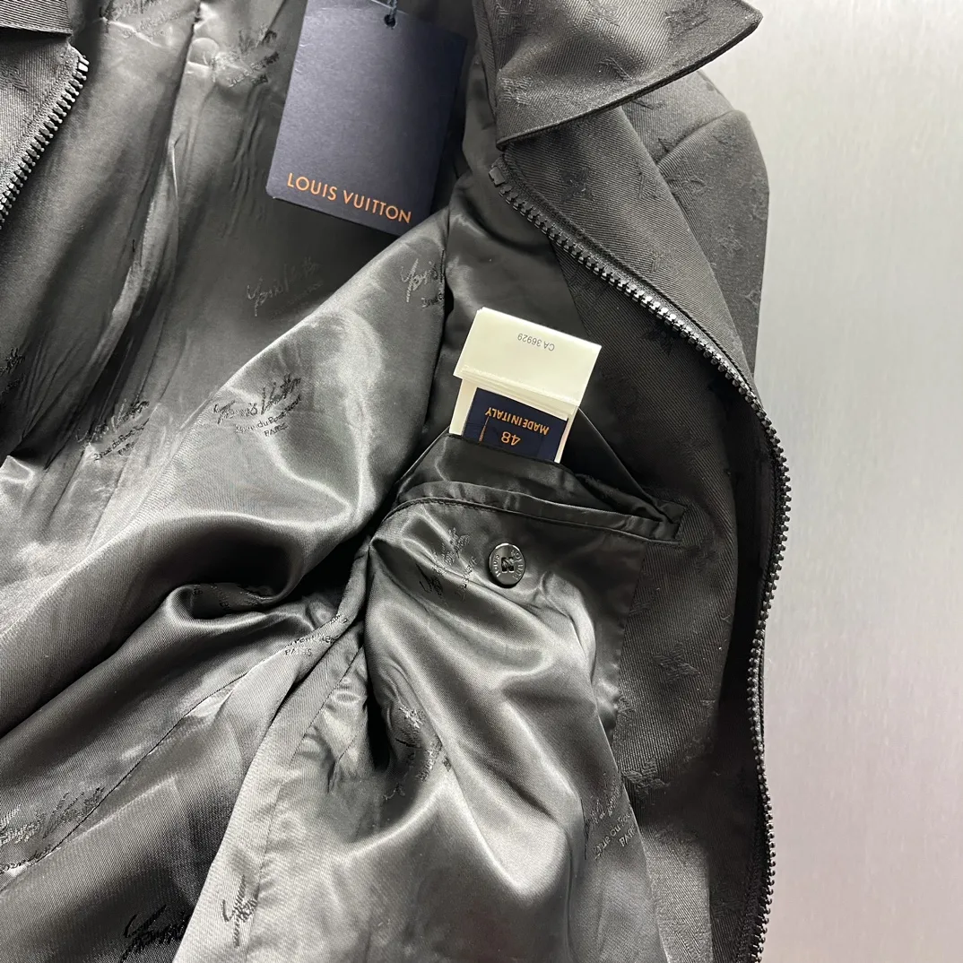 Monogram Jacquard Zip-Up Blouson Jacket D40015153 — view 9