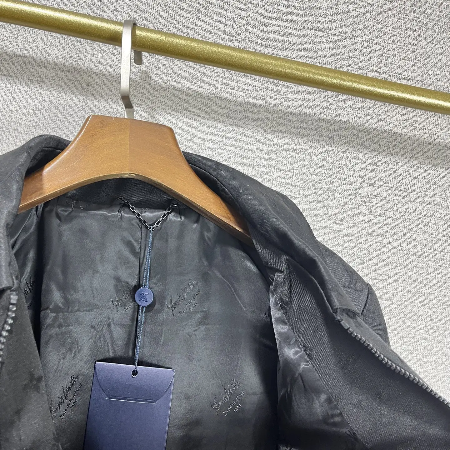 Monogram Jacquard Zip-Up Blouson Jacket D40015151 — view 6