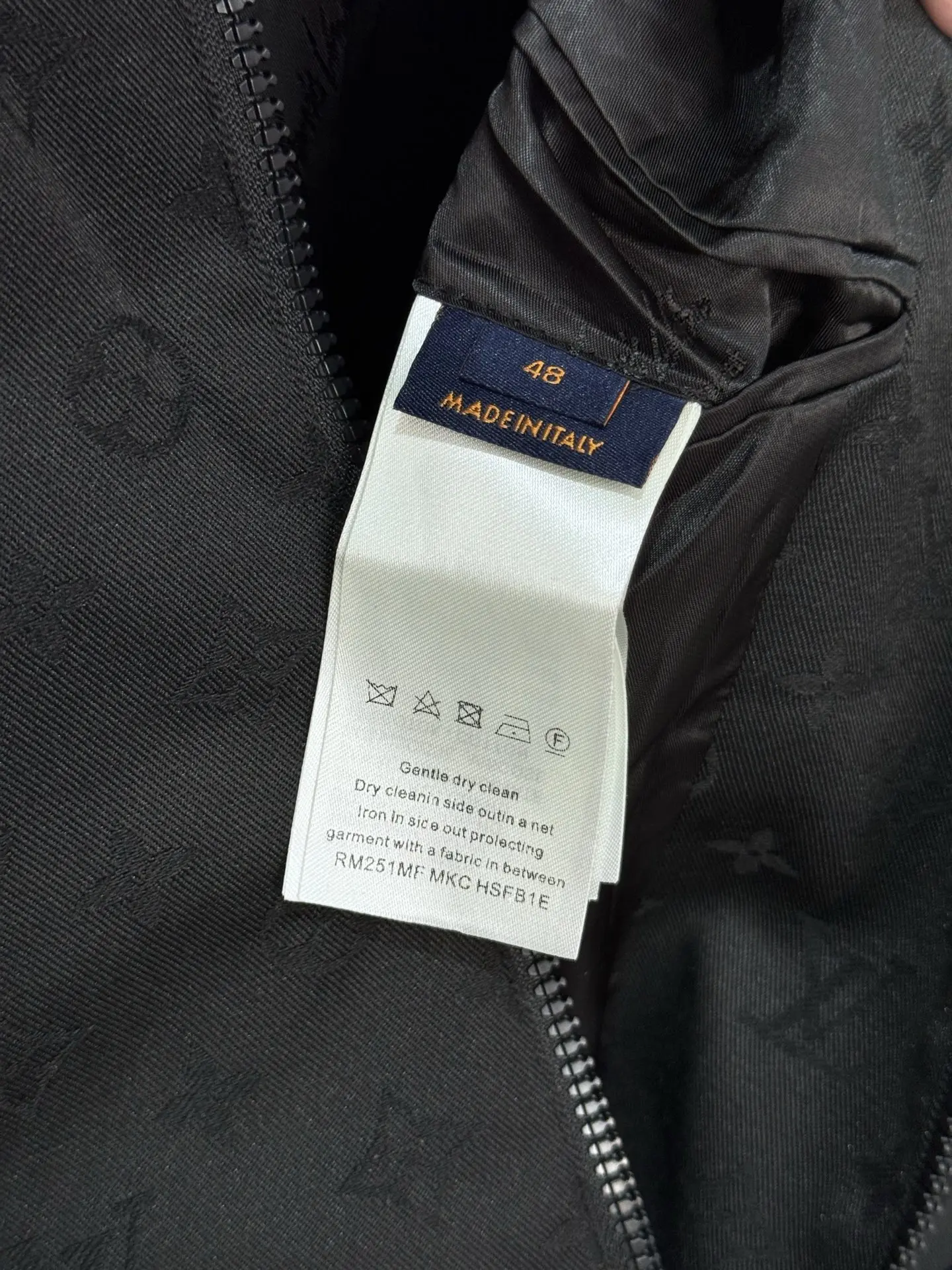 Monogram Jacquard Zip-Up Blouson Jacket D40015141 — view 6
