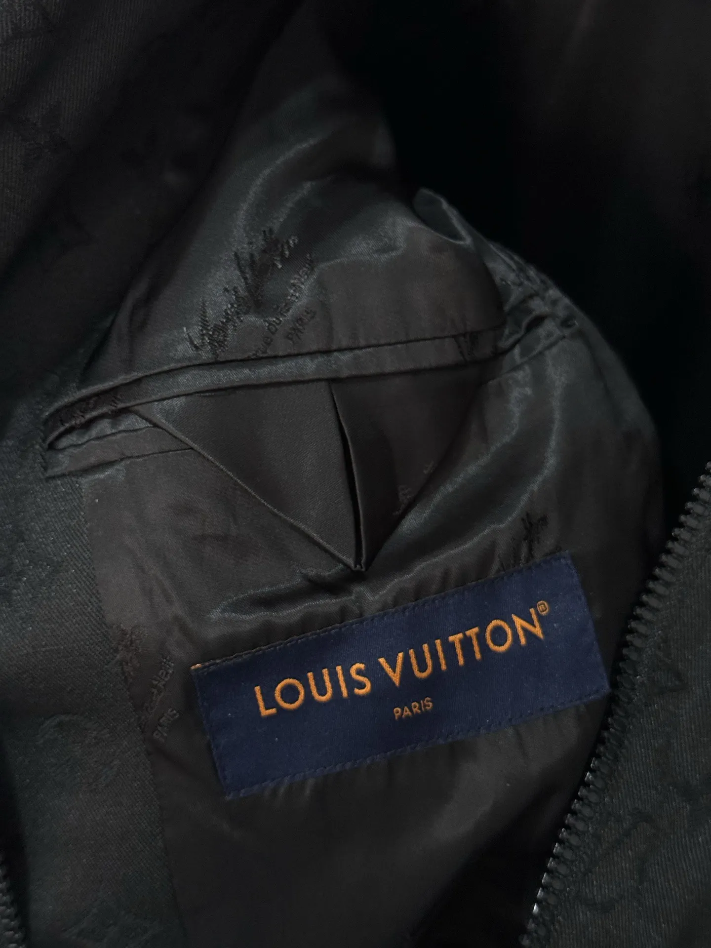 Monogram Jacquard Zip-Up Blouson Jacket D40015141 — view 7