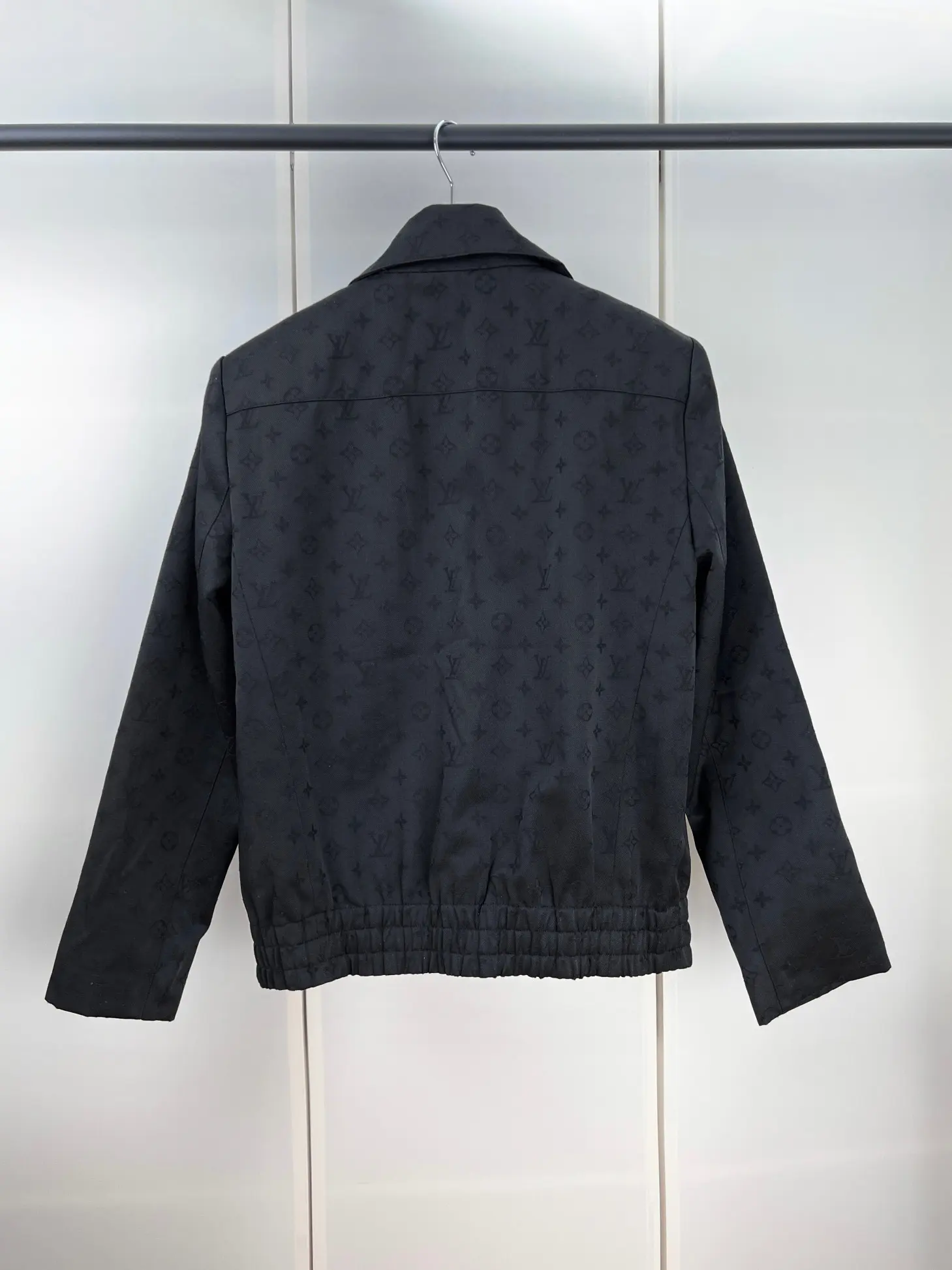 Monogram Jacquard Zip-Up Blouson Jacket D40015155 — view 2