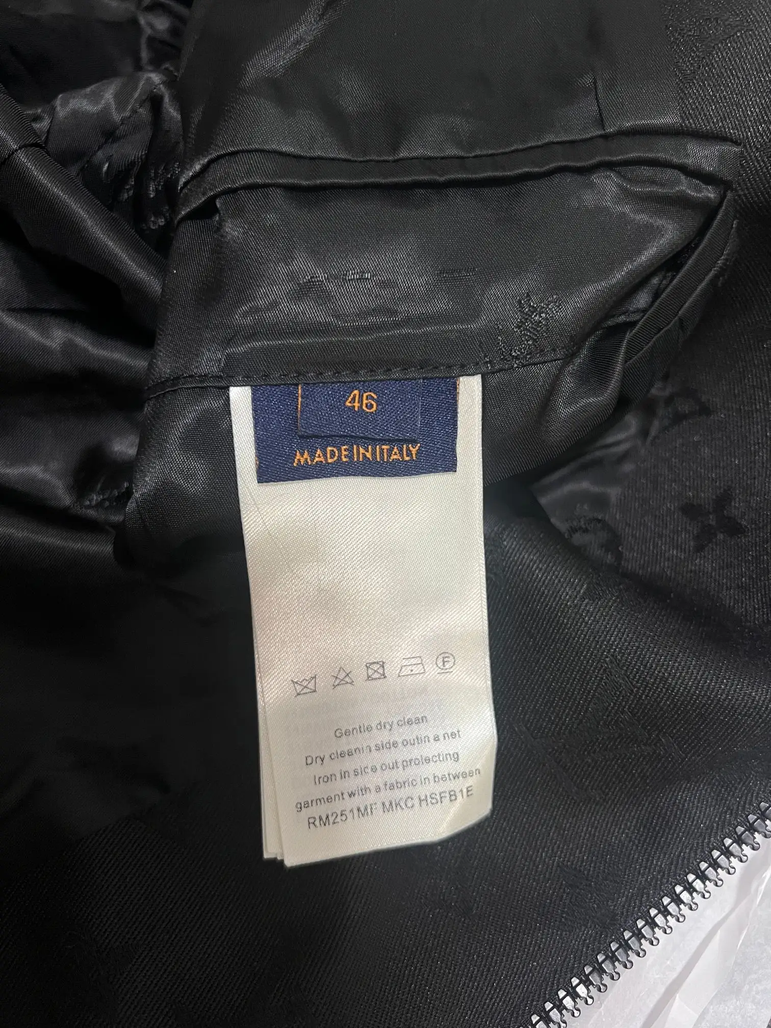 Monogram Jacquard Zip-Up Blouson Jacket D40015155 — view 10