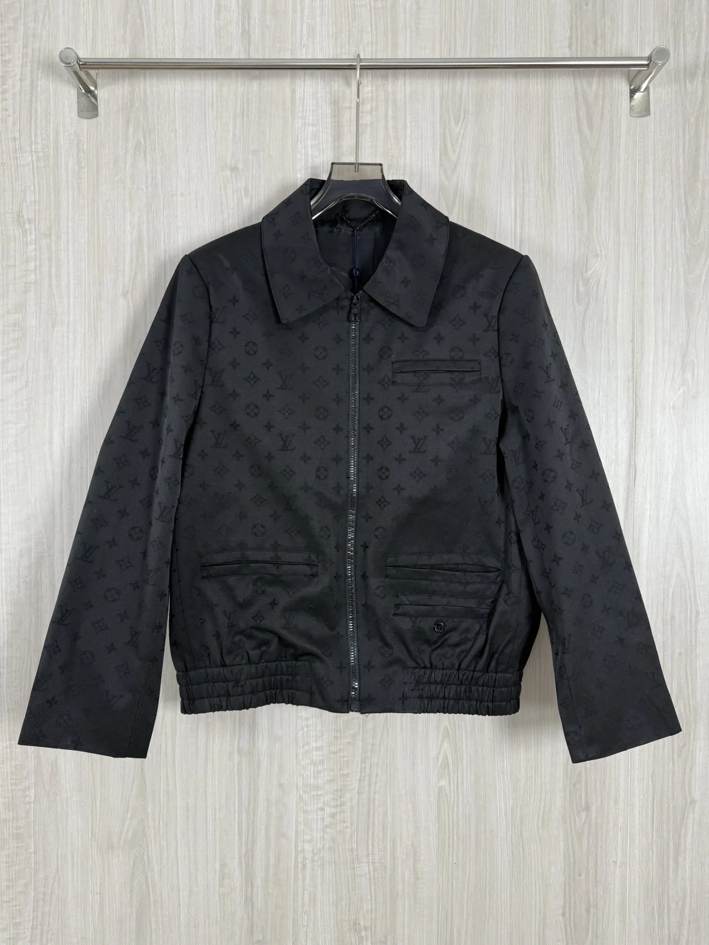 Monogram Jacquard Zip-Up Blouson Jacket D40015150
