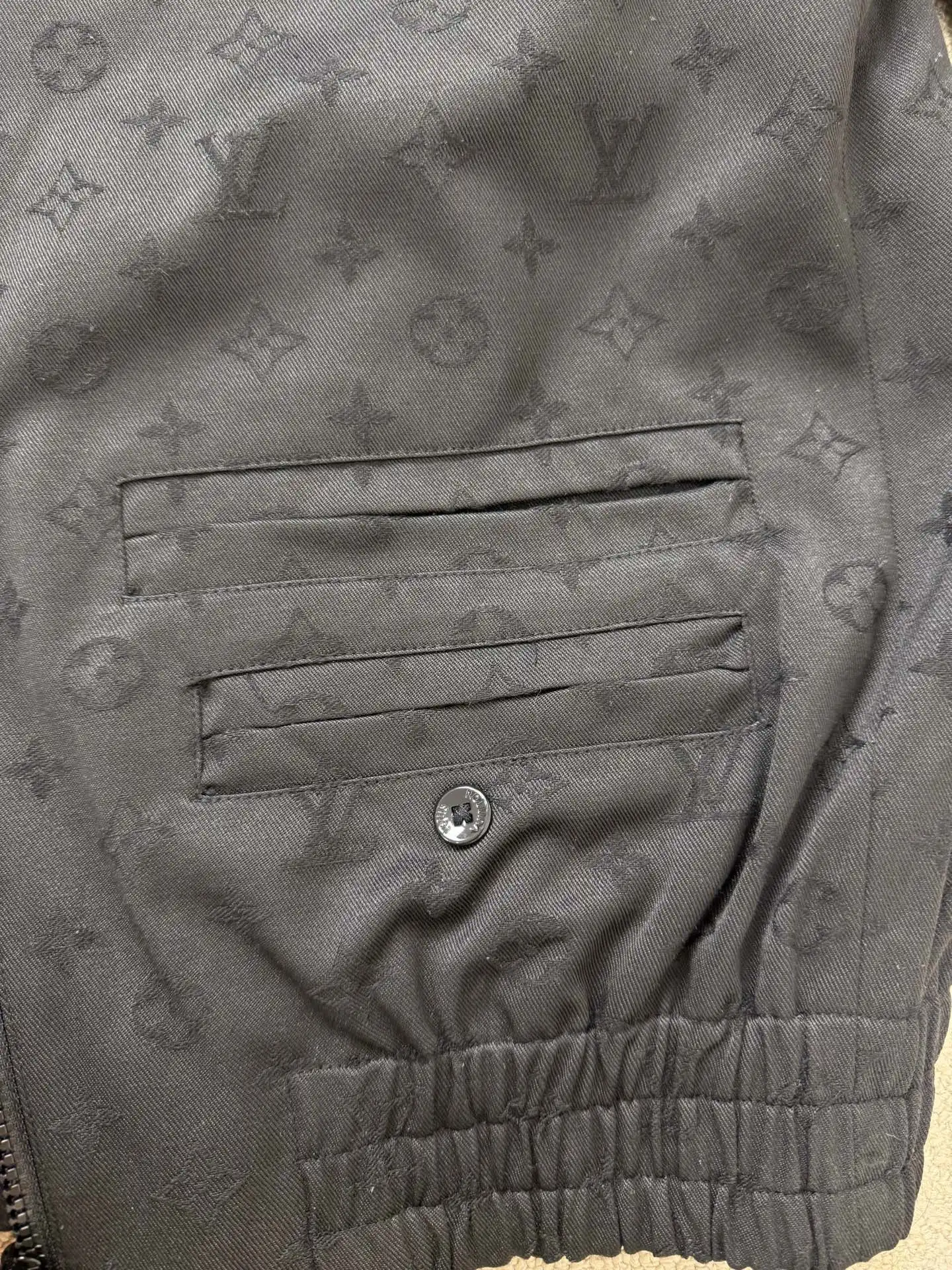 Monogram Jacquard Zip-Up Blouson Jacket D40015150 — view 6