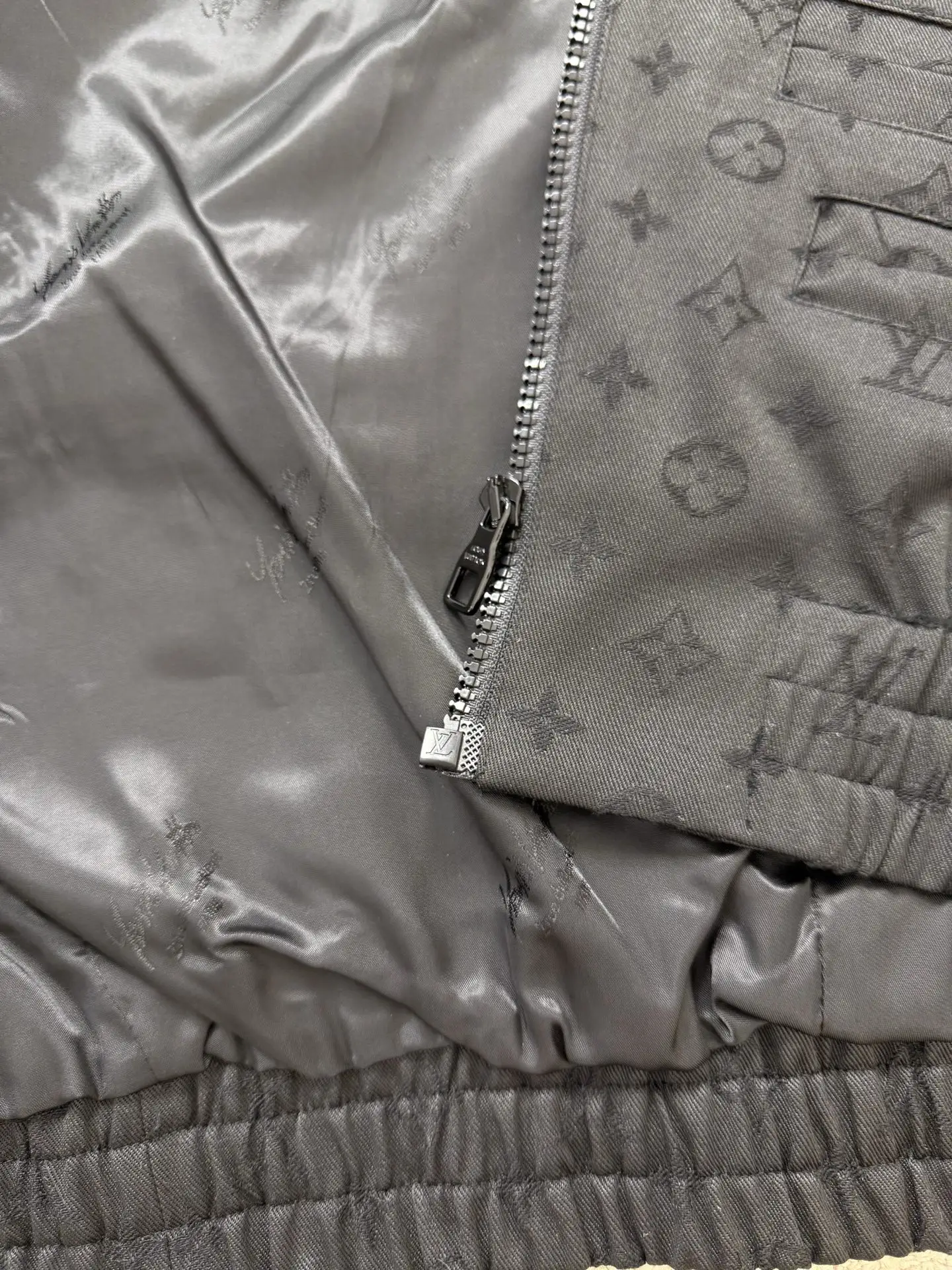 Monogram Jacquard Zip-Up Blouson Jacket D40015150 — view 7
