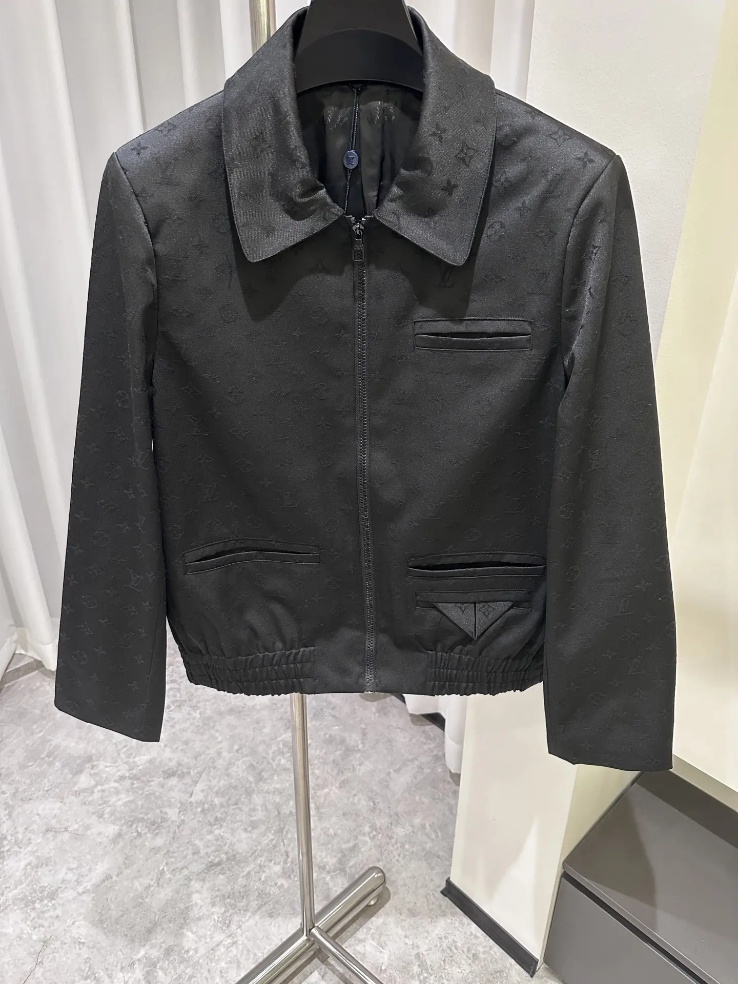 Monogram Jacquard Harrington Jacket D40015152