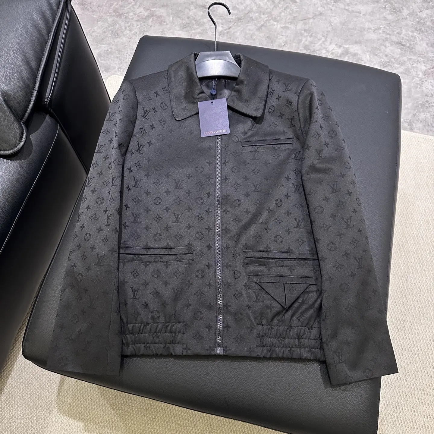 Monogram Jacquard Harrington Jacket D40015152 — view 6