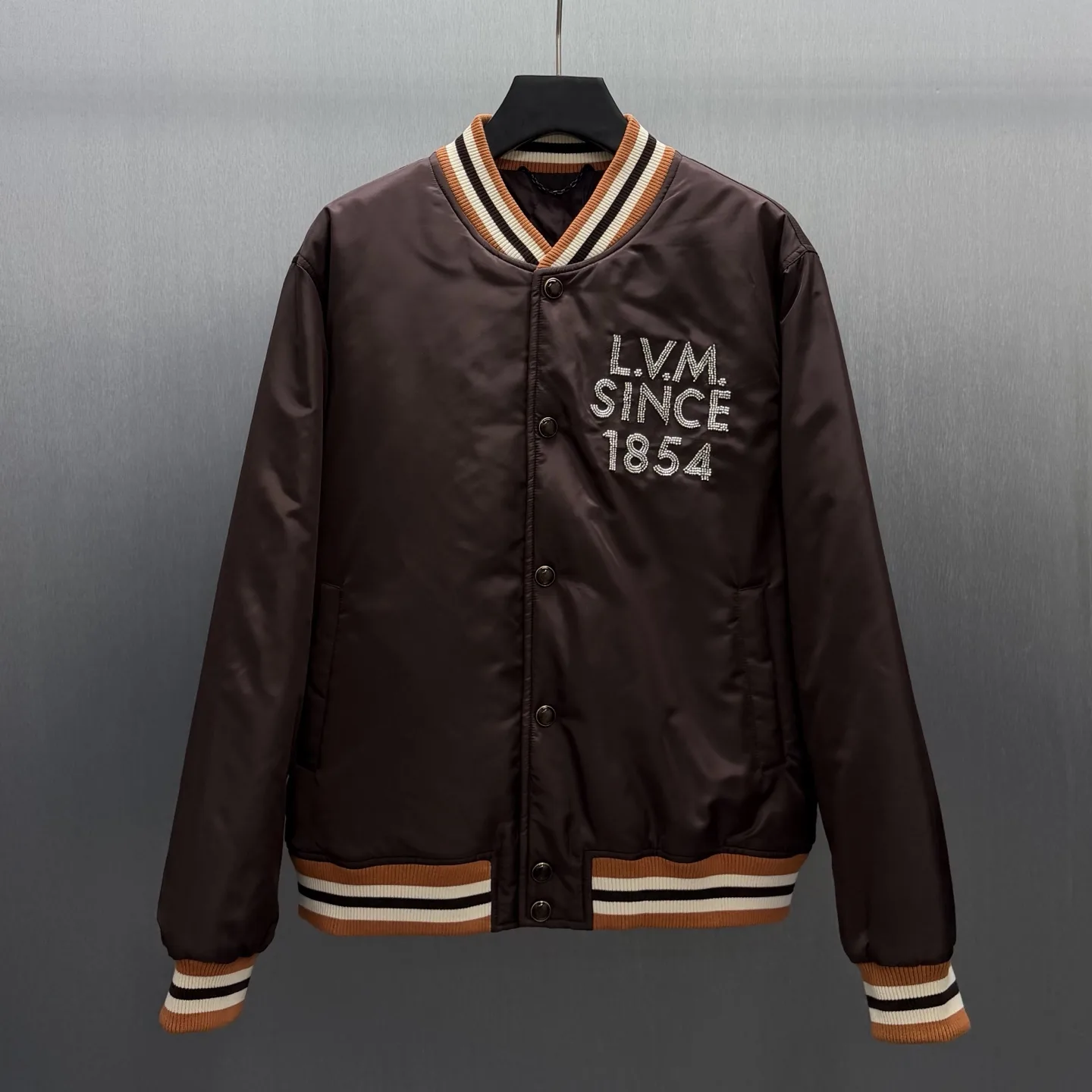 Embroidered Logo Bomber Jacket D40014574