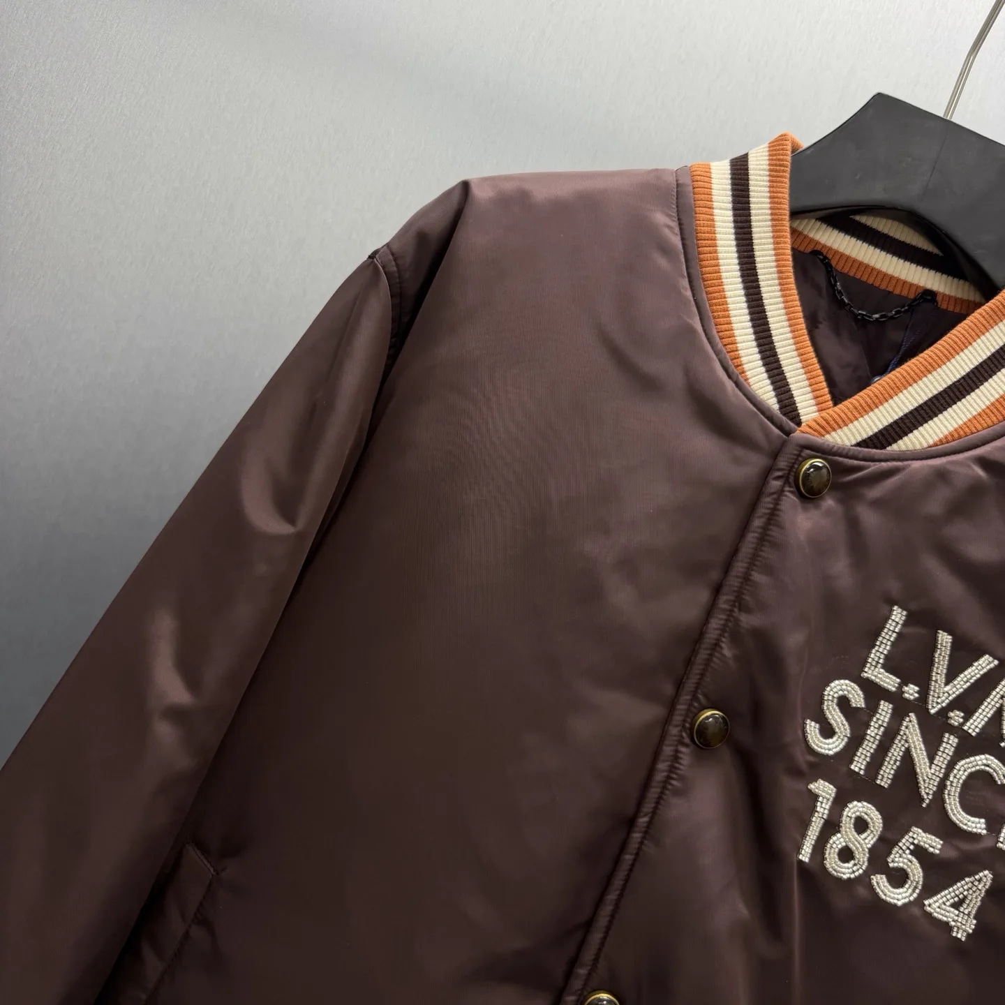 Embroidered Logo Bomber Jacket D40014574 — view 2