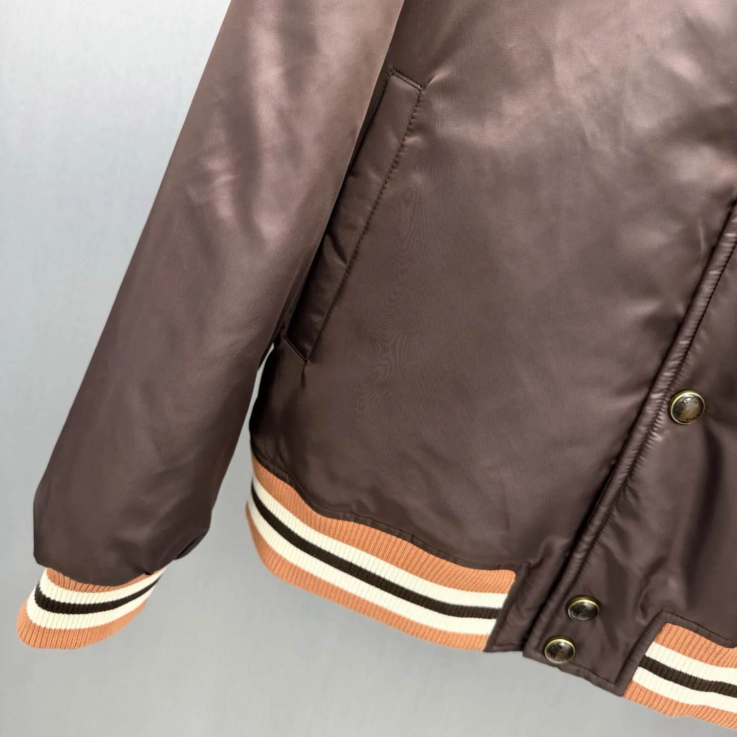 Embroidered Logo Bomber Jacket D40014574 — view 4
