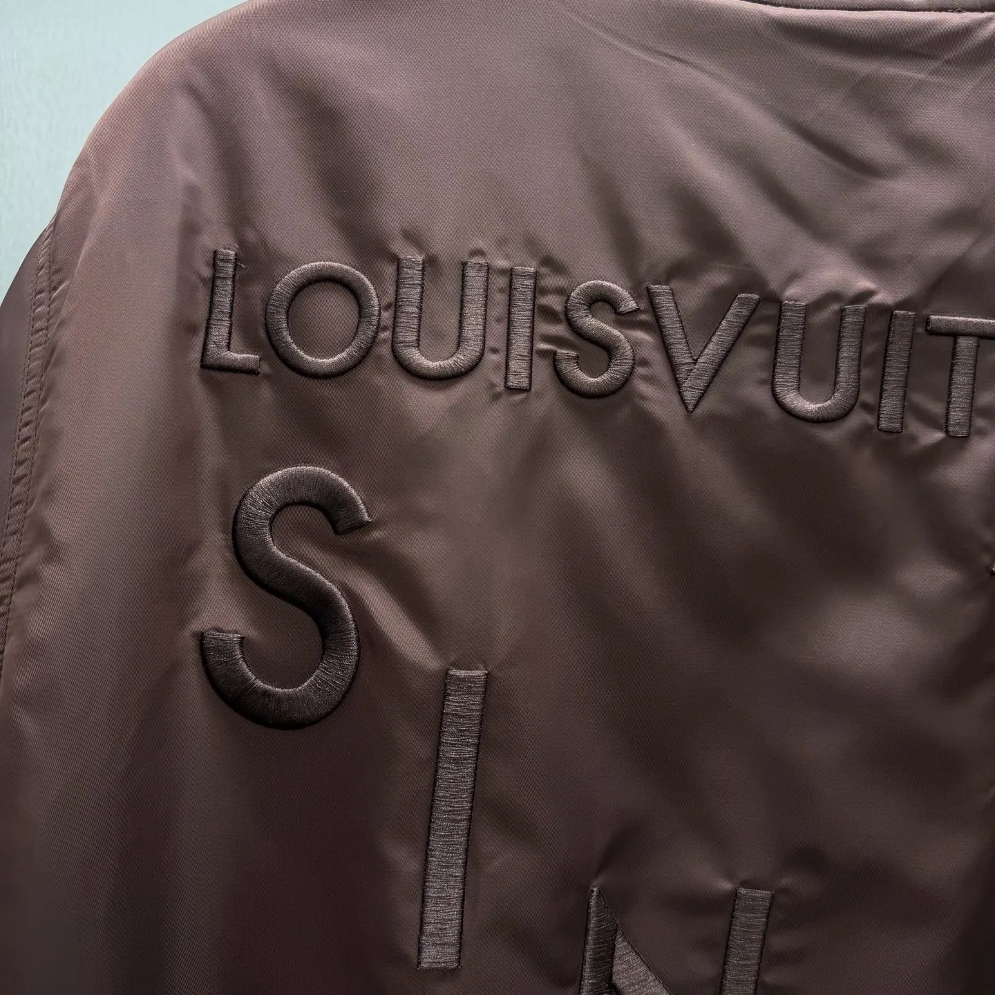 Embroidered Logo Bomber Jacket D40014574 — view 8