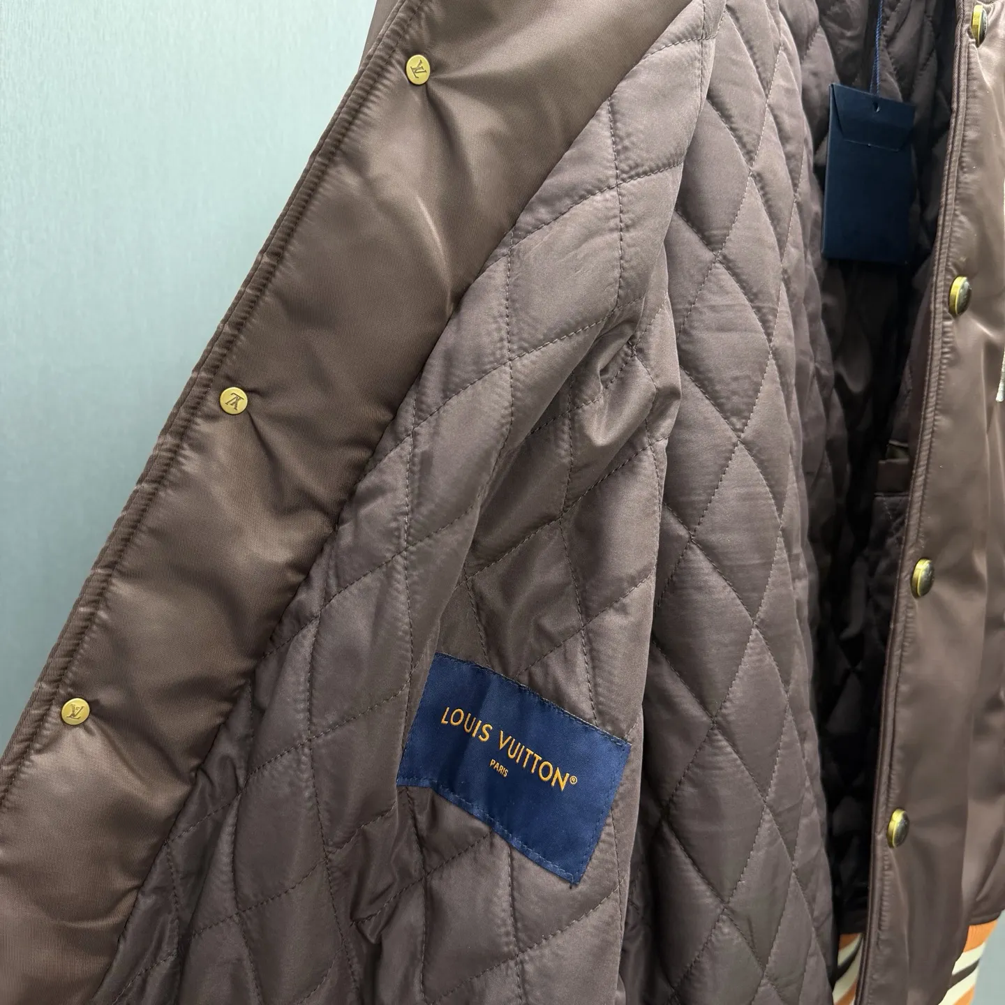 Embroidered Logo Bomber Jacket D40014574 — view 10