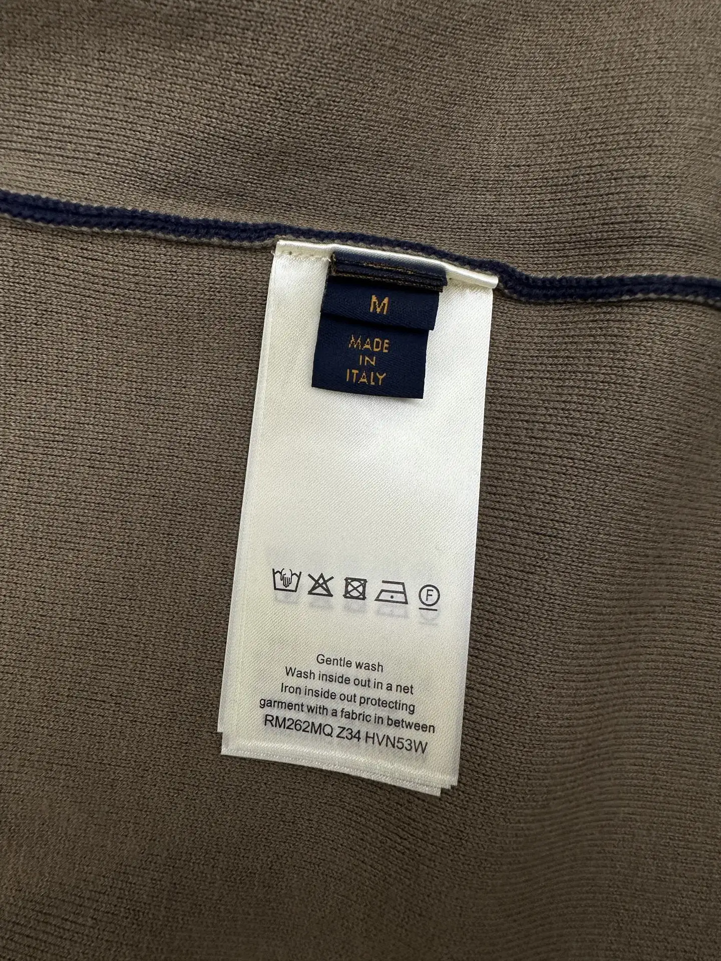 Louis Vuitton Contrast-Trim Cotton Bomber Jacket D40522641 — view 10