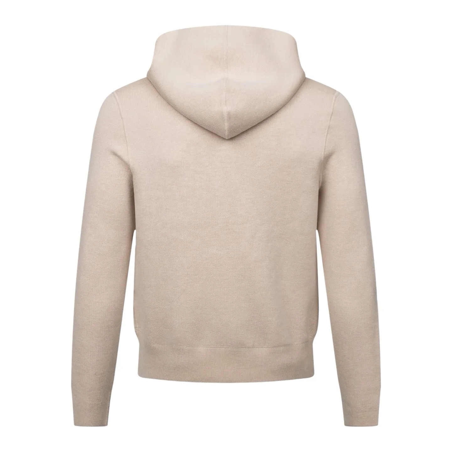 Reversible Jacquard Wool-Cashmere Hooded Jacket D41022341 — view 2
