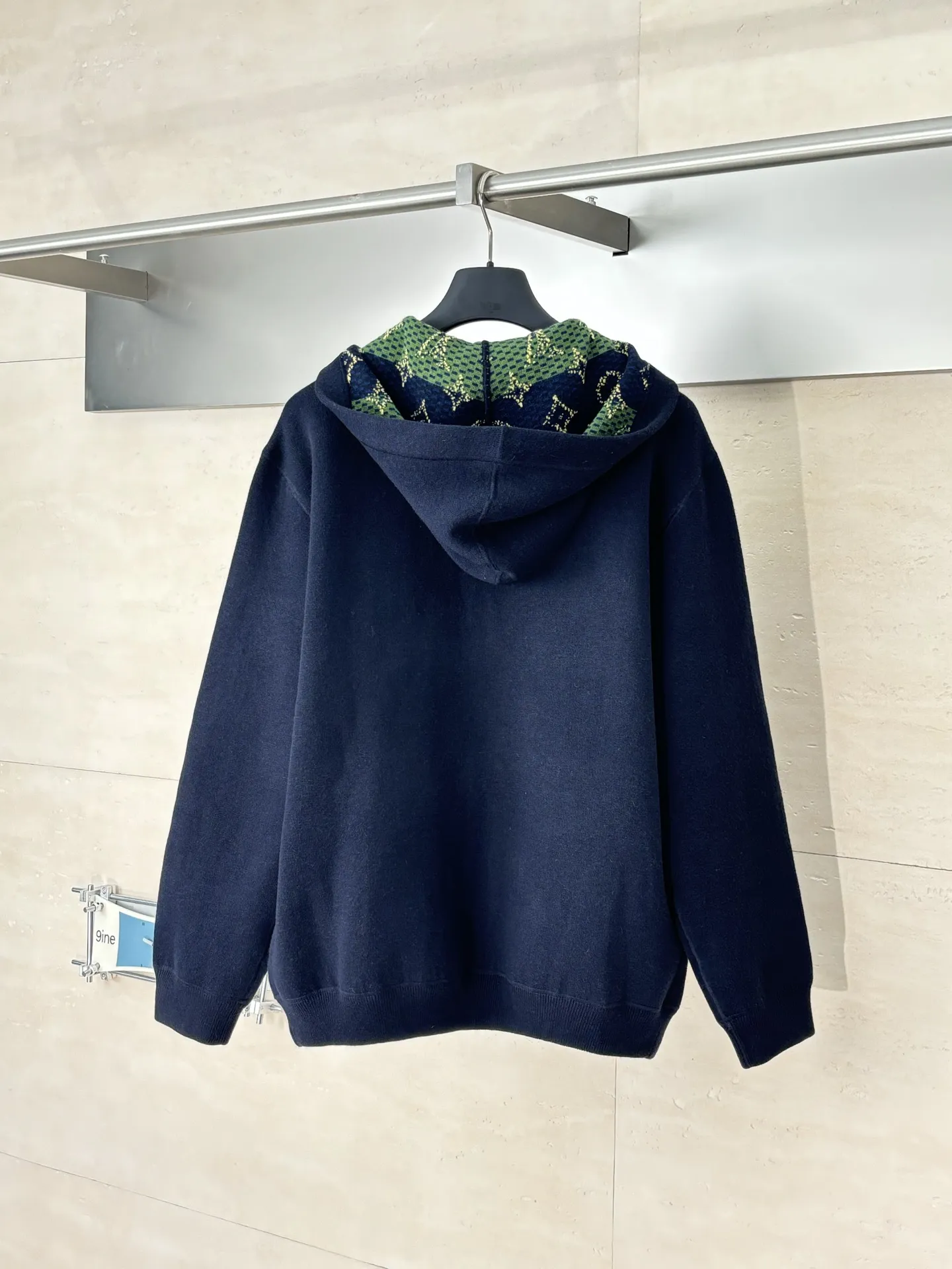 Reversible Monogram Jacquard Knit Hoodie D41521992 — view 2