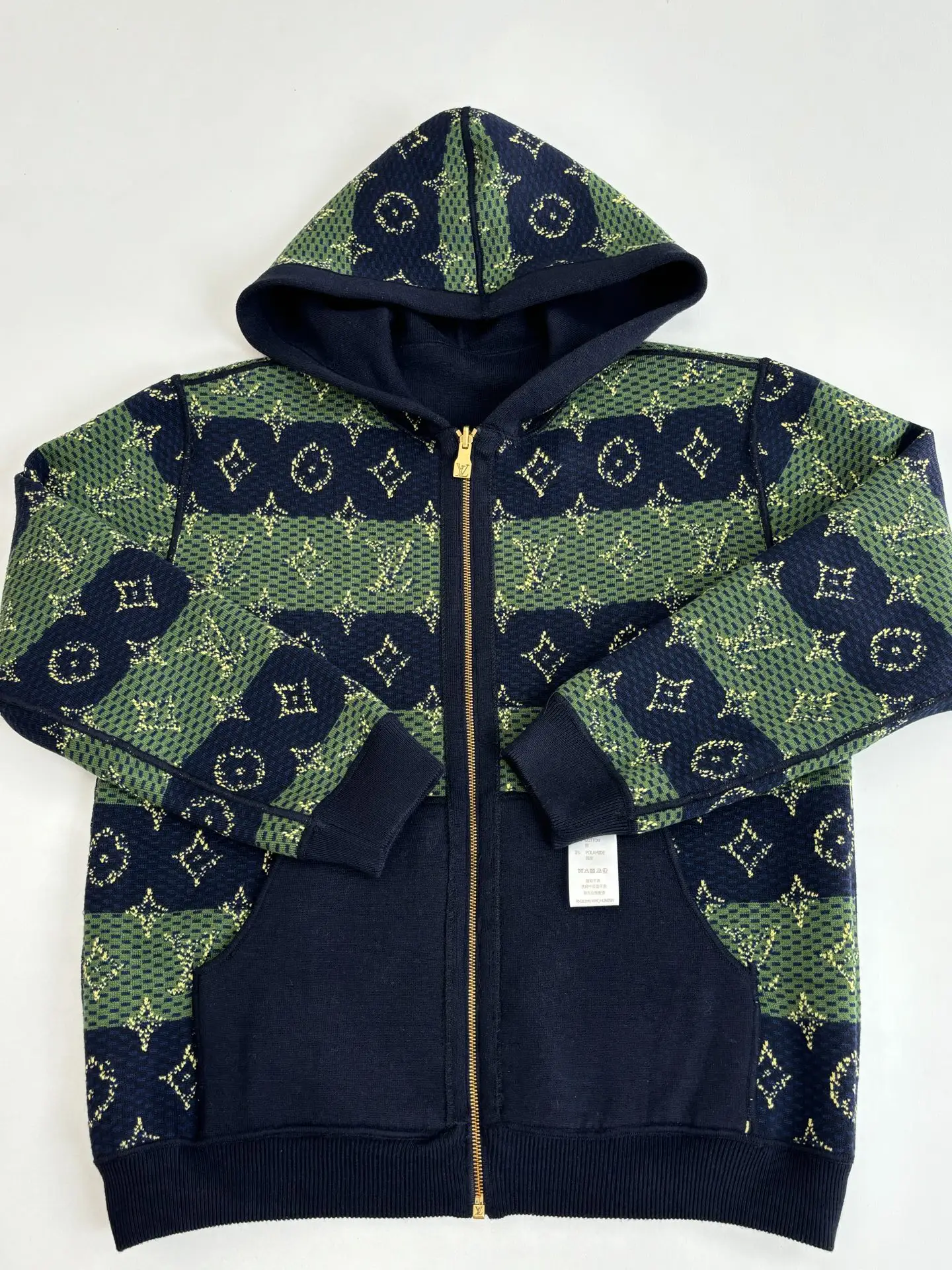 Reversible Monogram Jacquard Knit Hoodie D41521992 — view 5
