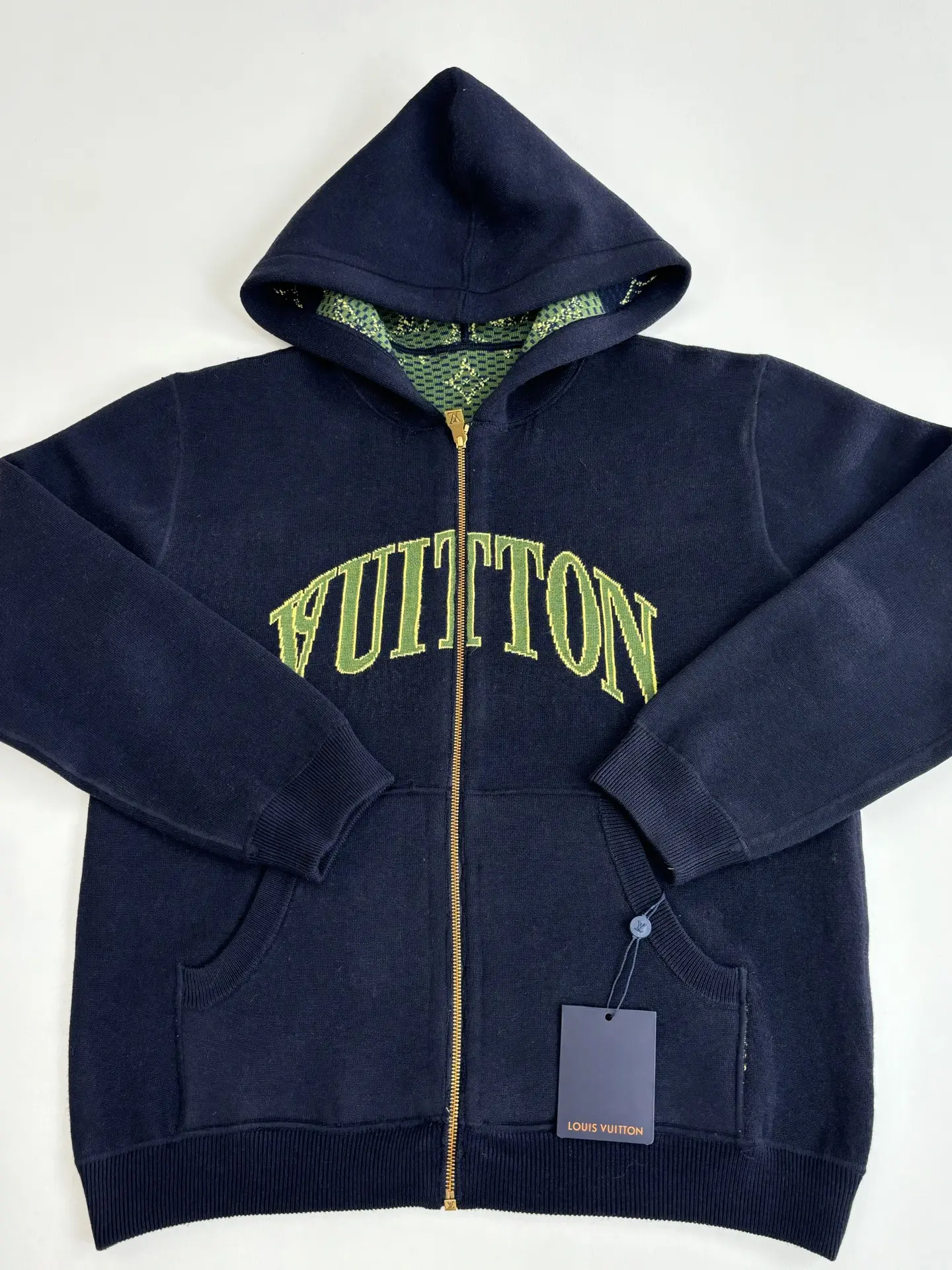 Reversible Monogram Jacquard Knit Hoodie D41521992 — view 6