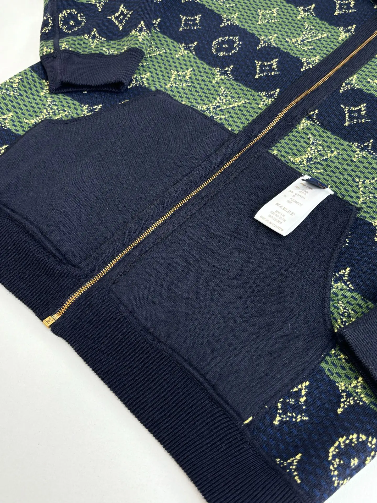 Reversible Monogram Jacquard Knit Hoodie D41521992 — view 7