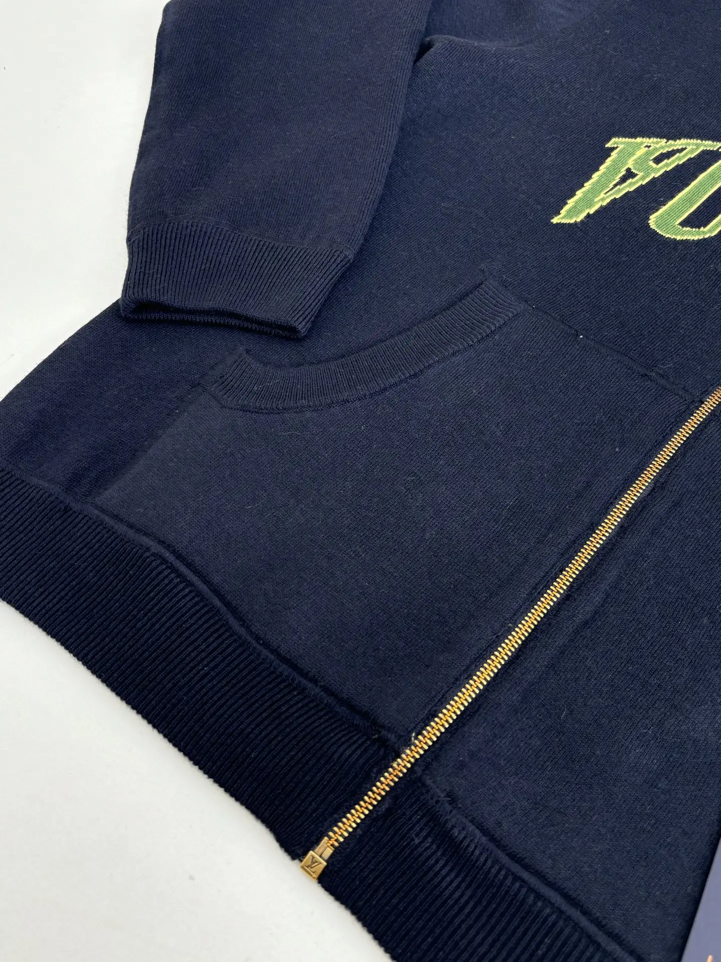 Reversible Monogram Jacquard Knit Hoodie D41521992 — view 9