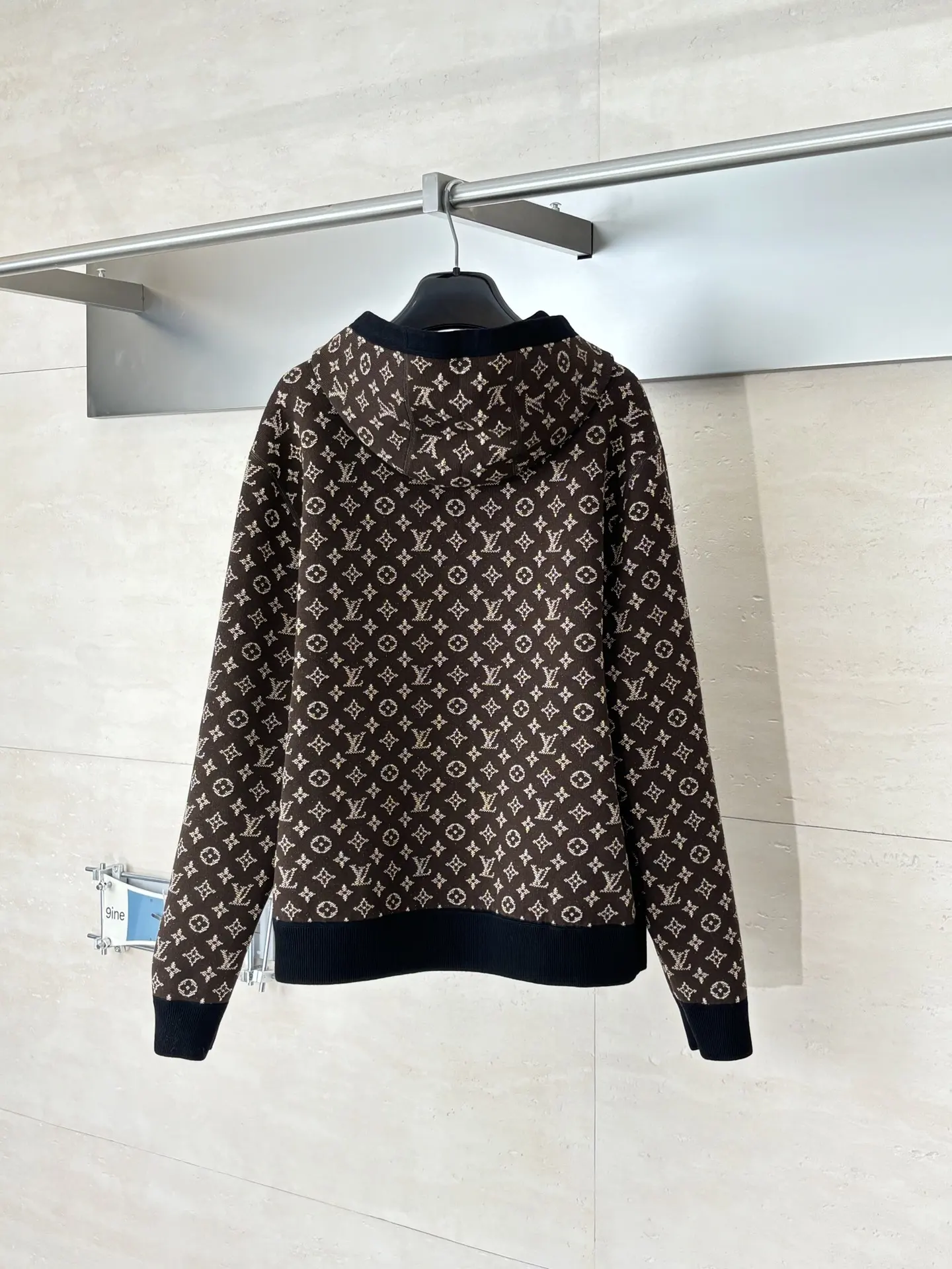 Reversible Monogram Jacquard Knit Cardigan D41521993 — view 4