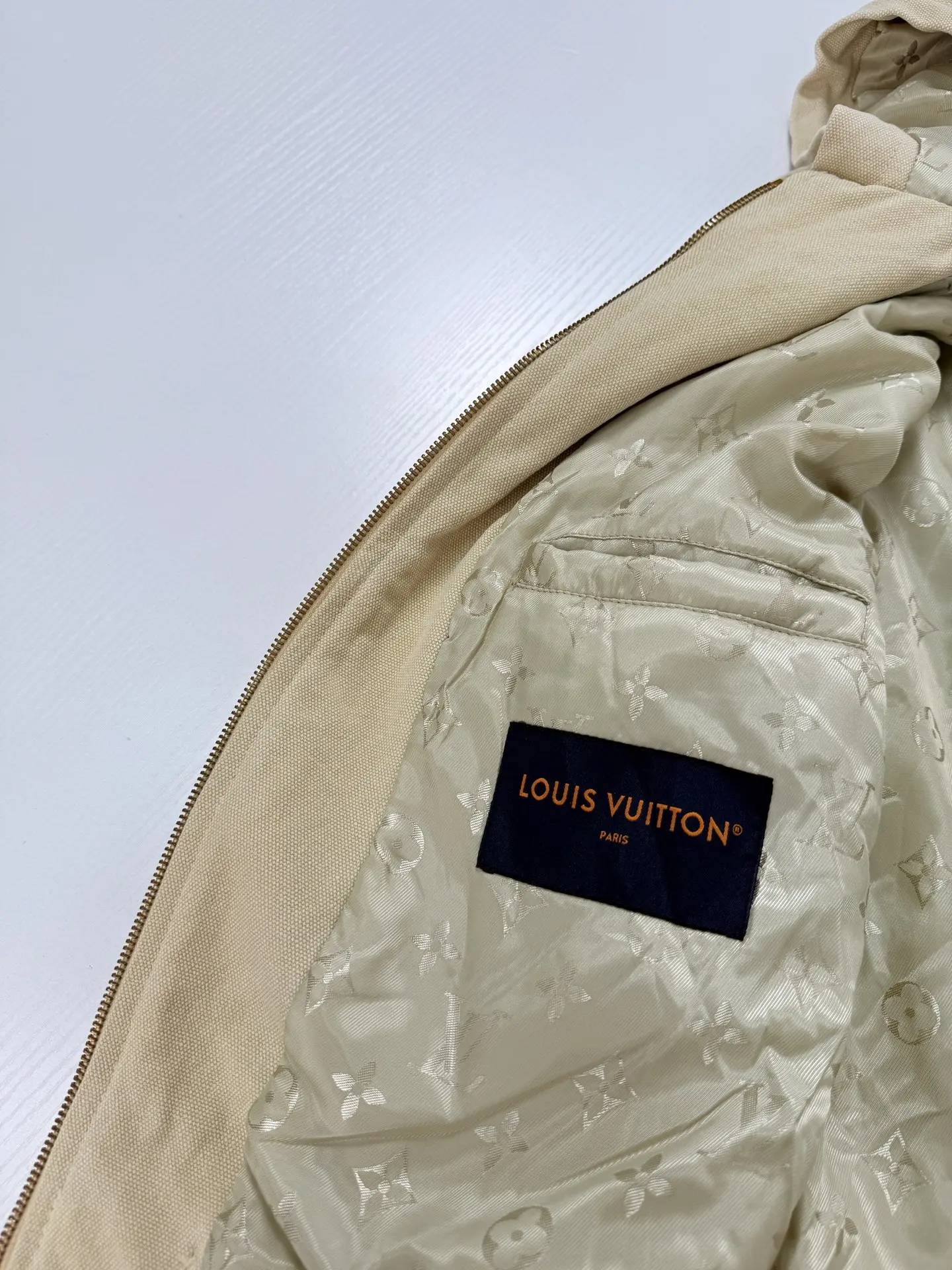 Embroidered Washed Canvas Hooded Jacket D42022022 — view 8