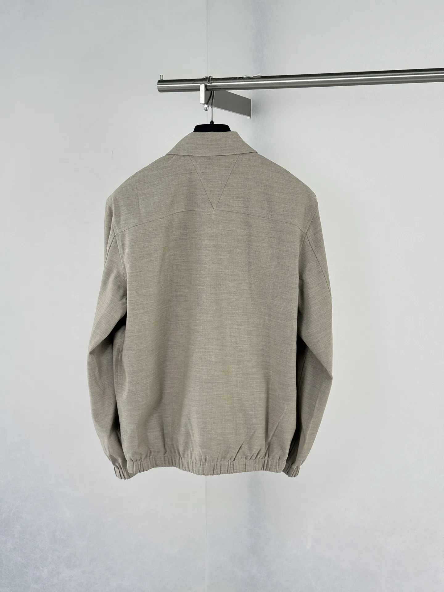 Triangle Pocket Zip-Up Blouson Jacket D42022019 — view 2
