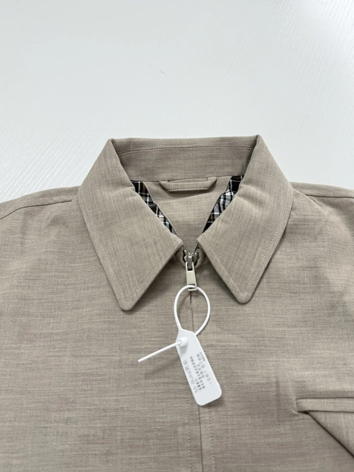 Triangle Pocket Zip-Up Blouson Jacket D42022019 — view 4