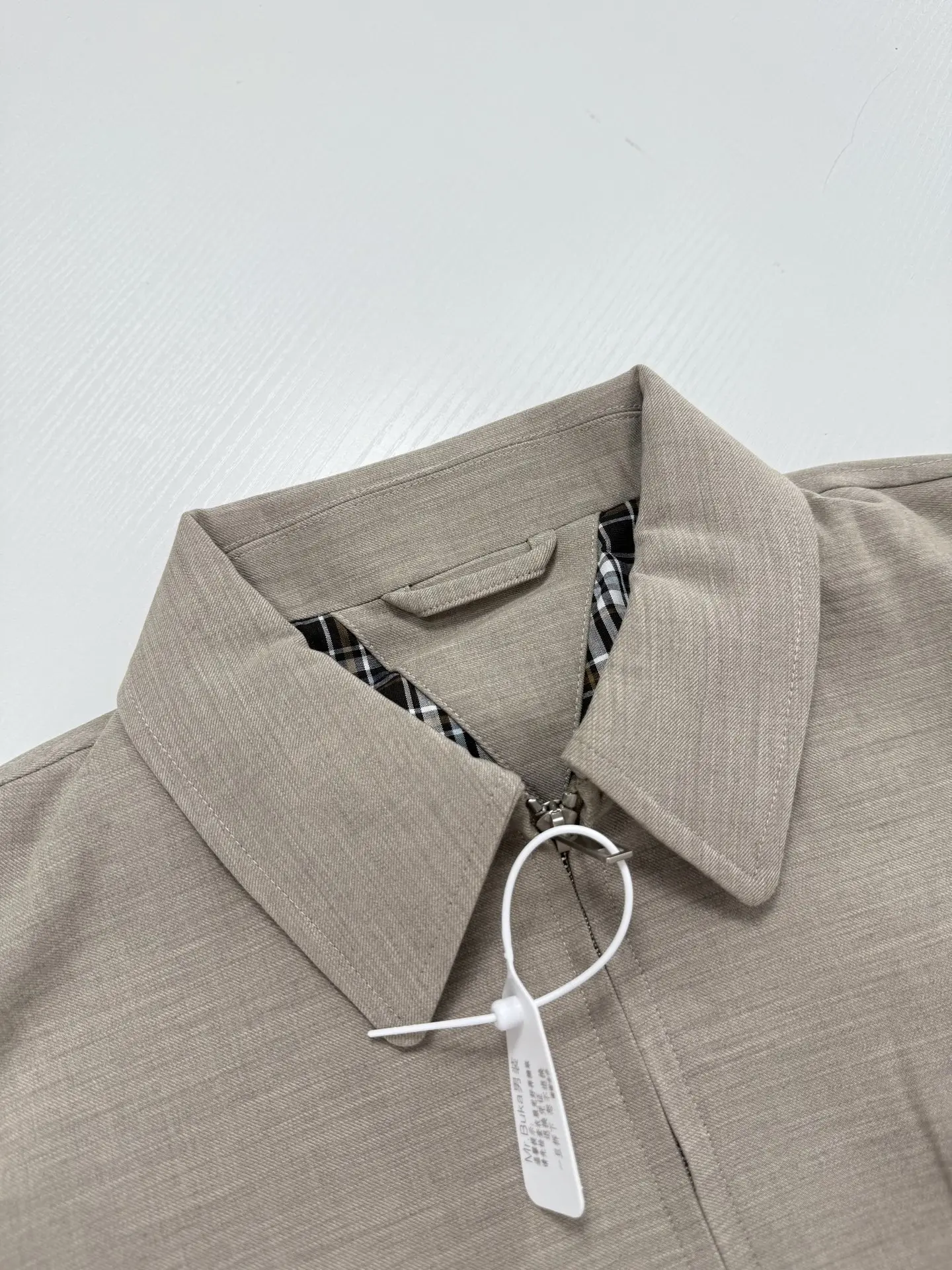 Triangle Pocket Zip-Up Blouson Jacket D42022019 — view 5