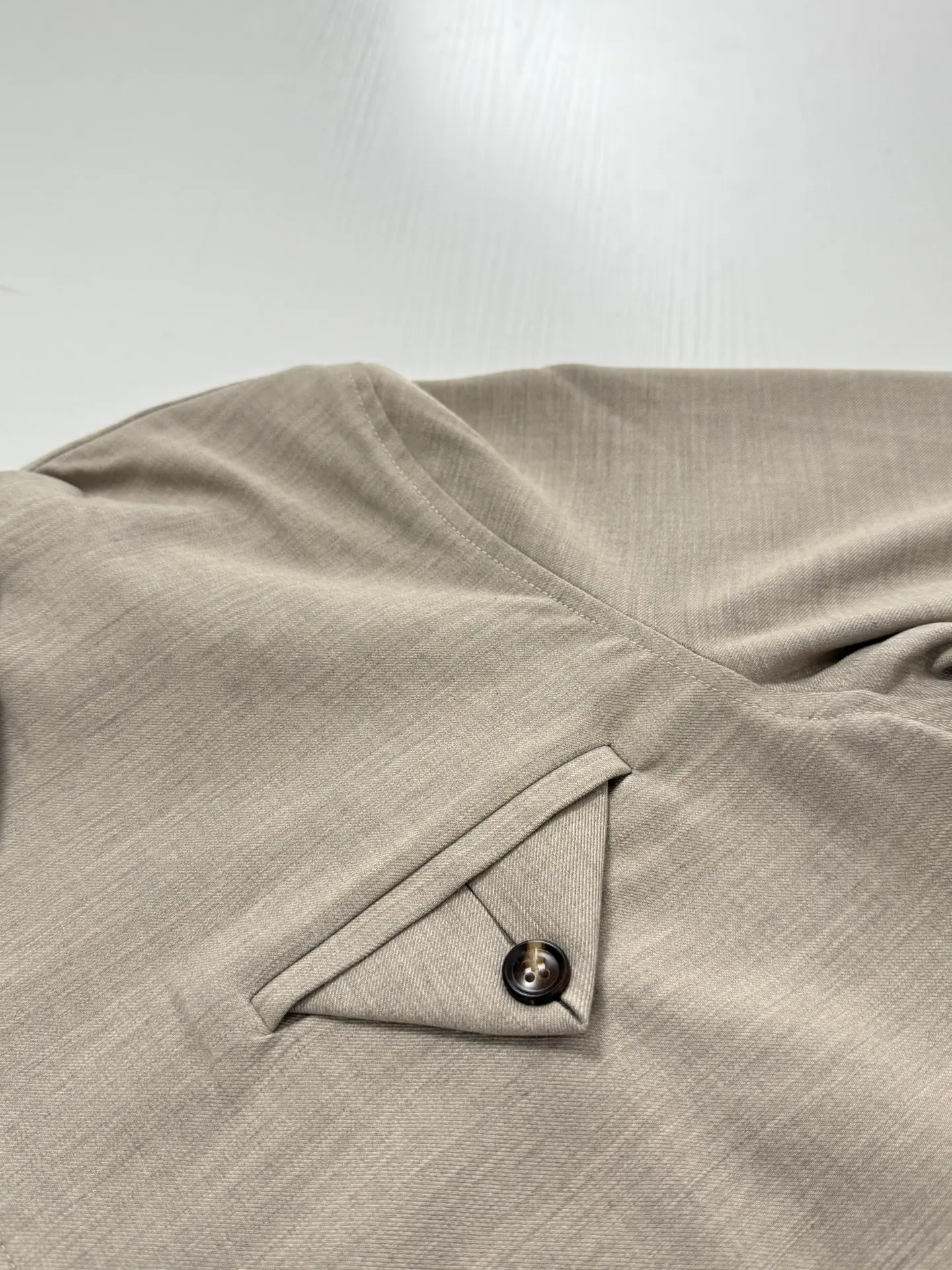 Triangle Pocket Zip-Up Blouson Jacket D42022019 — view 6