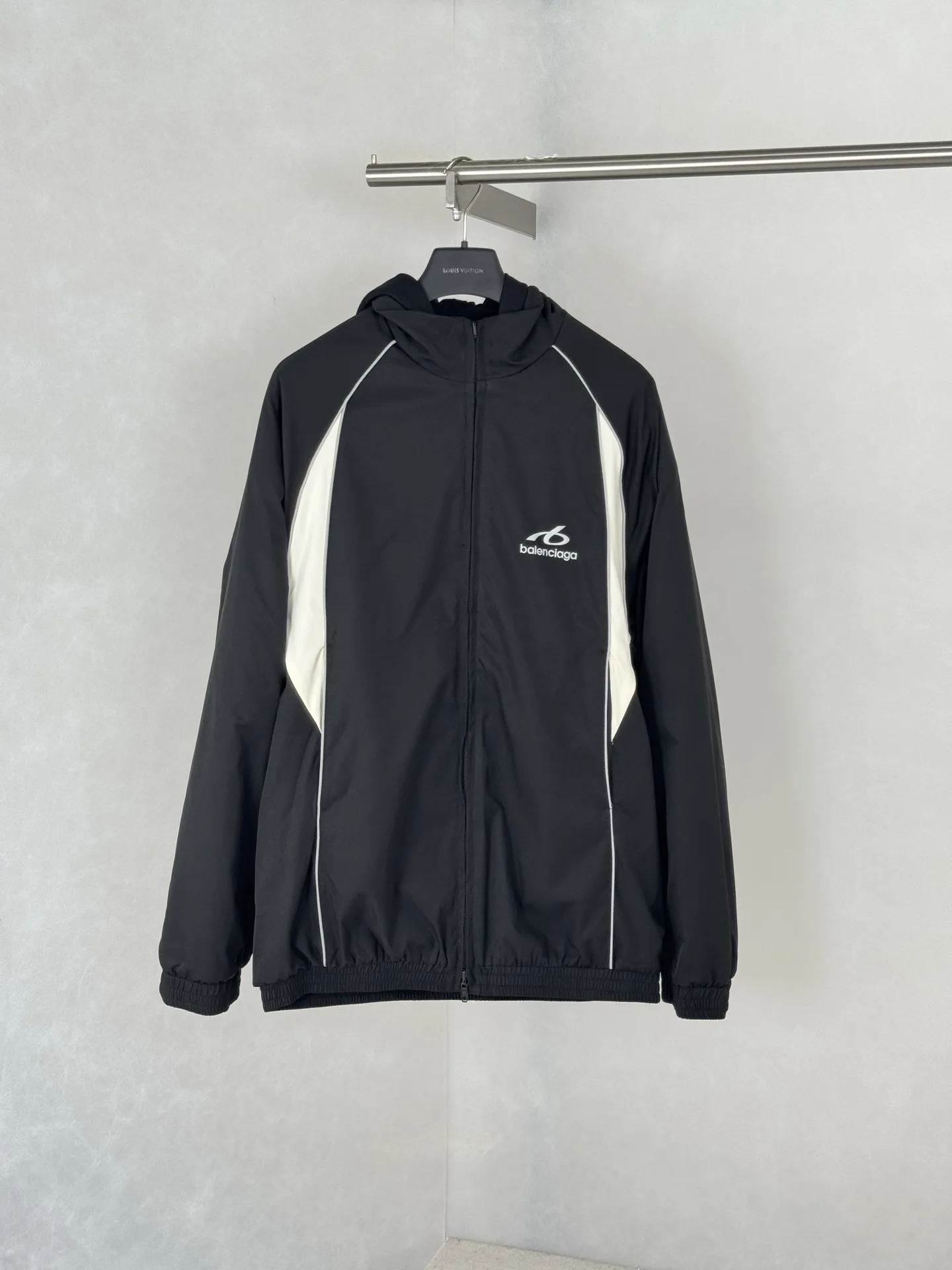 Reversible Reflective Fleece Hooded Jacket D43020490
